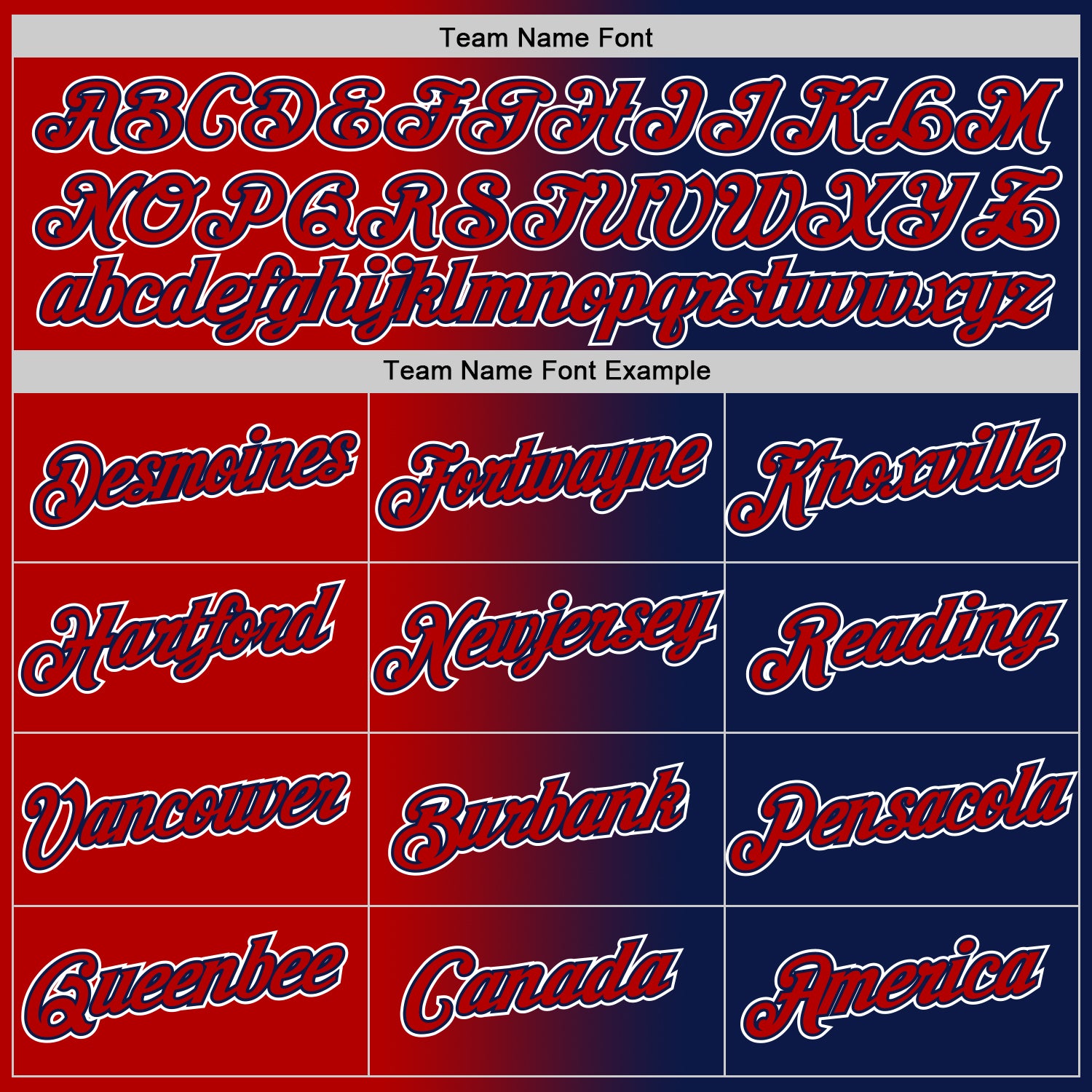 Custom Navy Red-White Gradient Fashion Performance T-Shirt