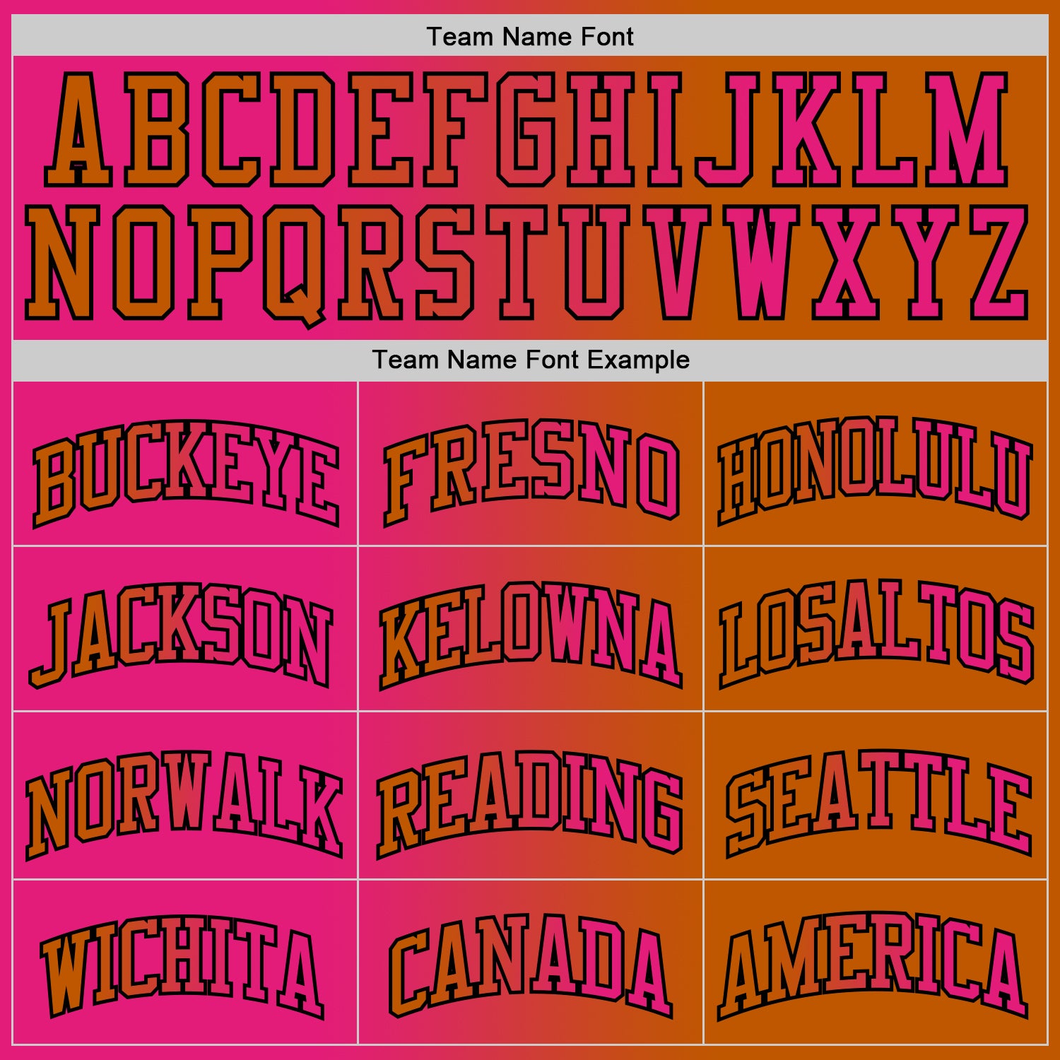 Custom Texas Orange Hot Pink-Black Authentic Gradient Fashion Basketball Jersey