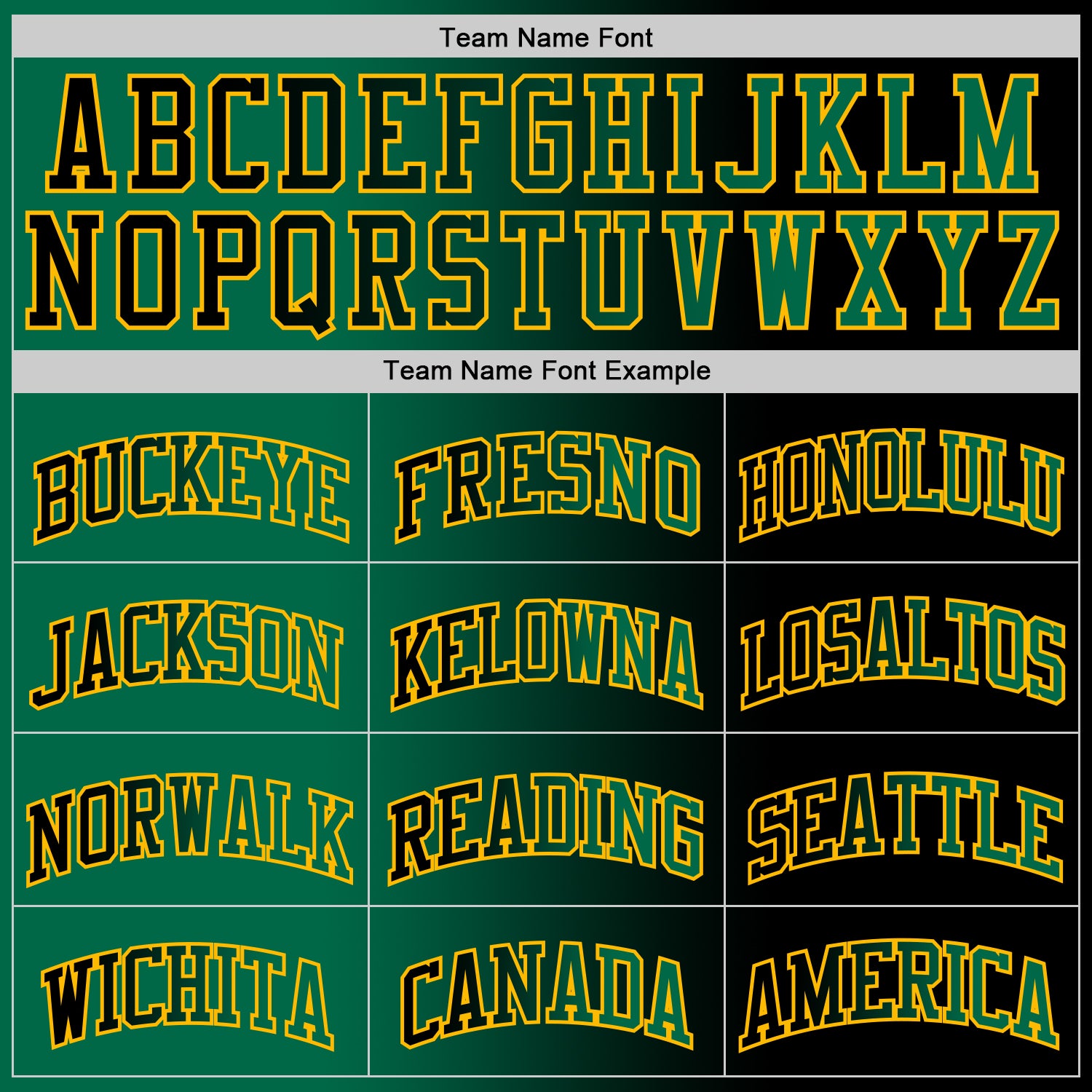 Custom Black Kelly Green-Gold Authentic Gradient Fashion Basketball Jersey