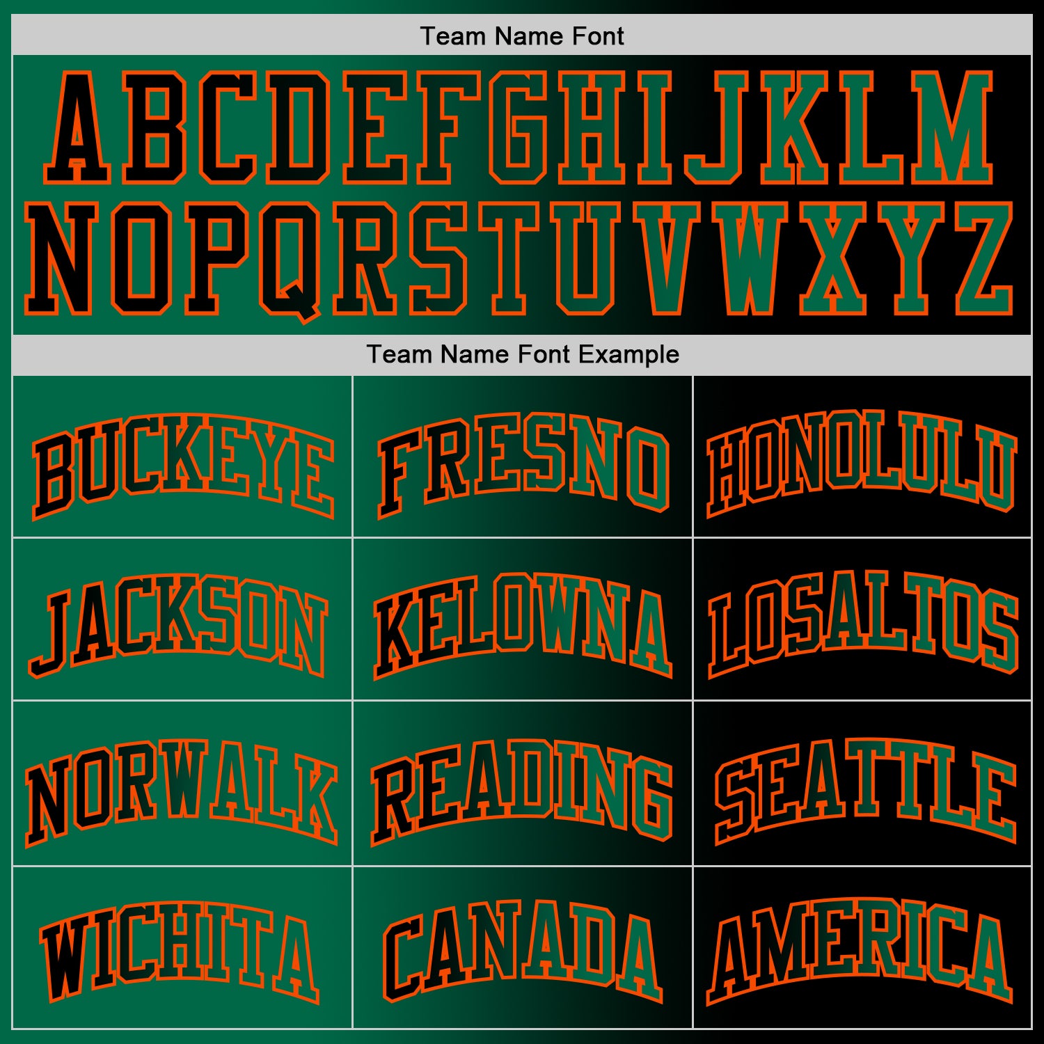 Custom Black Kelly Green-Orange Authentic Gradient Fashion Basketball Jersey