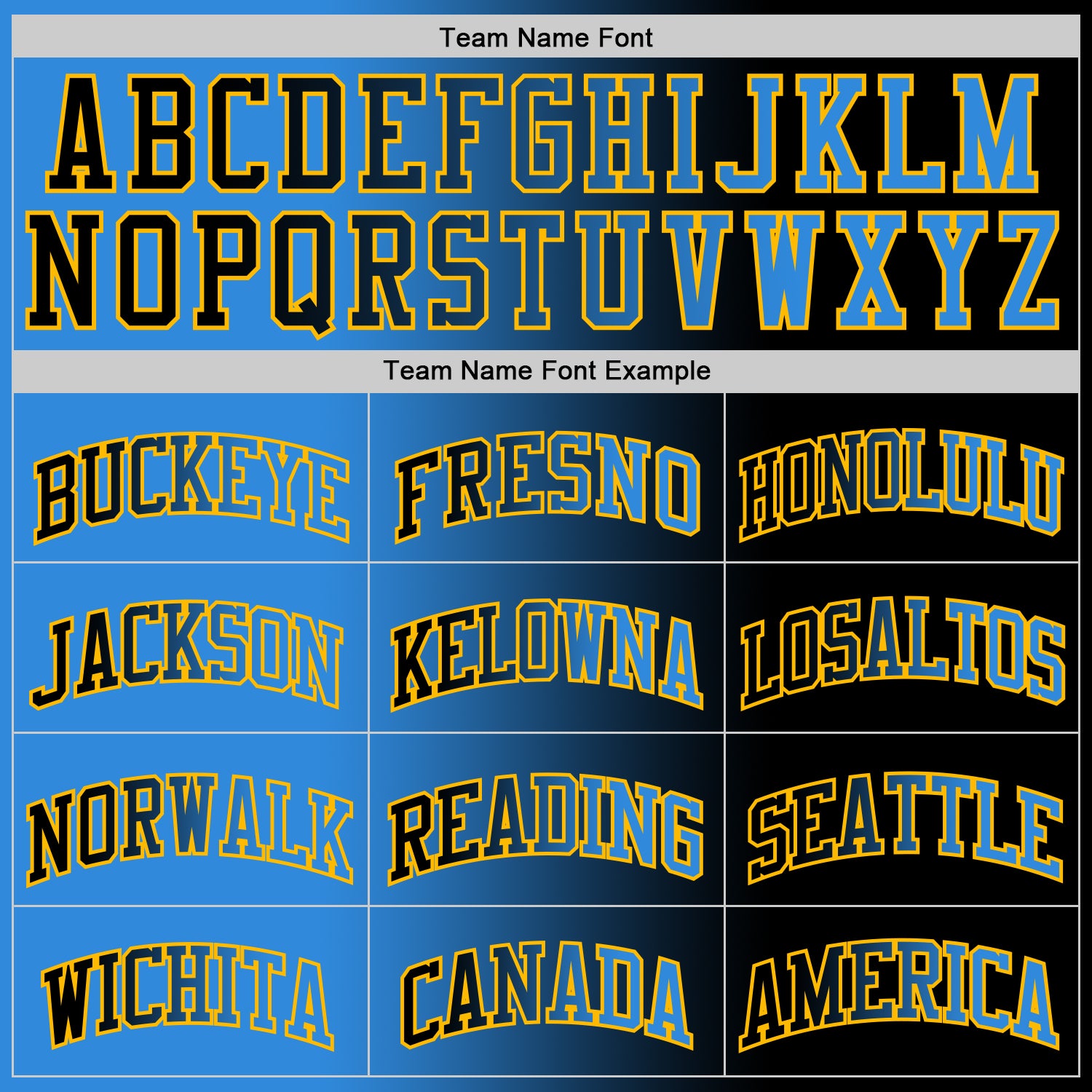 Custom Black Powder Blue-Gold Authentic Gradient Fashion Basketball Jersey