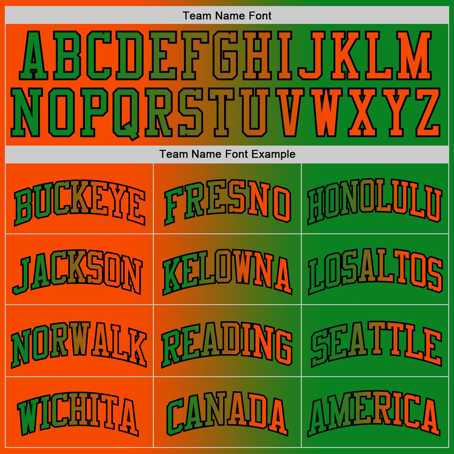 Custom Grass Green Orange-Black Authentic Gradient Fashion Basketball Jersey