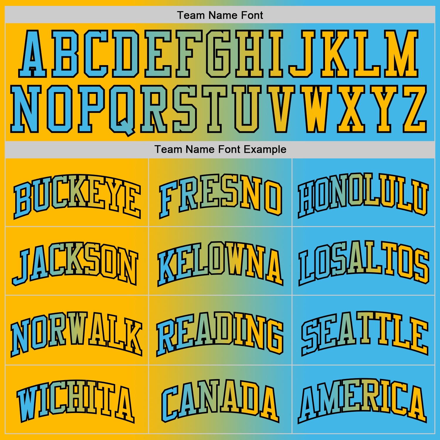 Custom Sky Blue Gold-Black Authentic Gradient Fashion Basketball Jersey