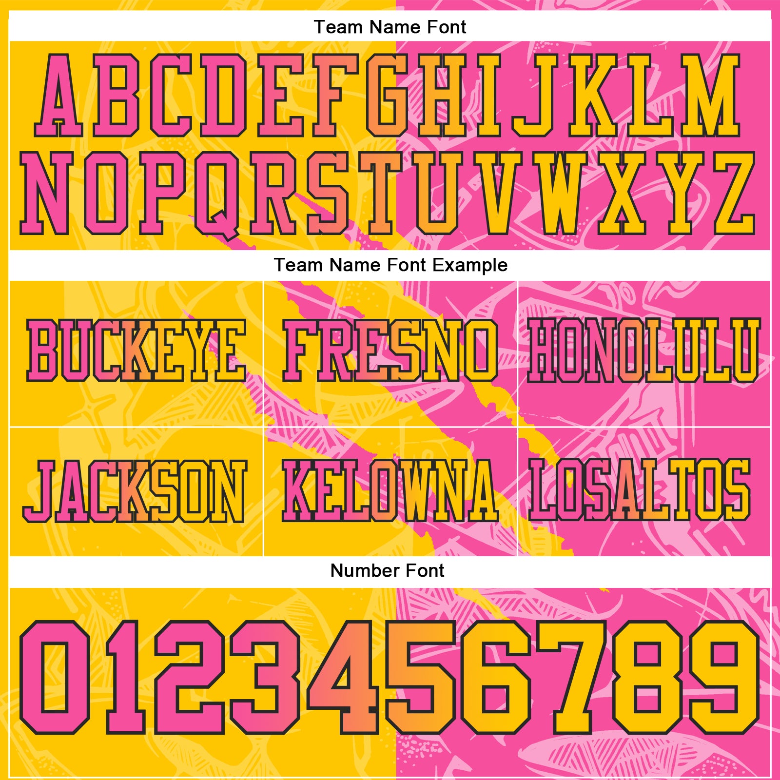 Custom Yellow Pink-Black Authentic Gradient Fashion Scratch Football Jersey