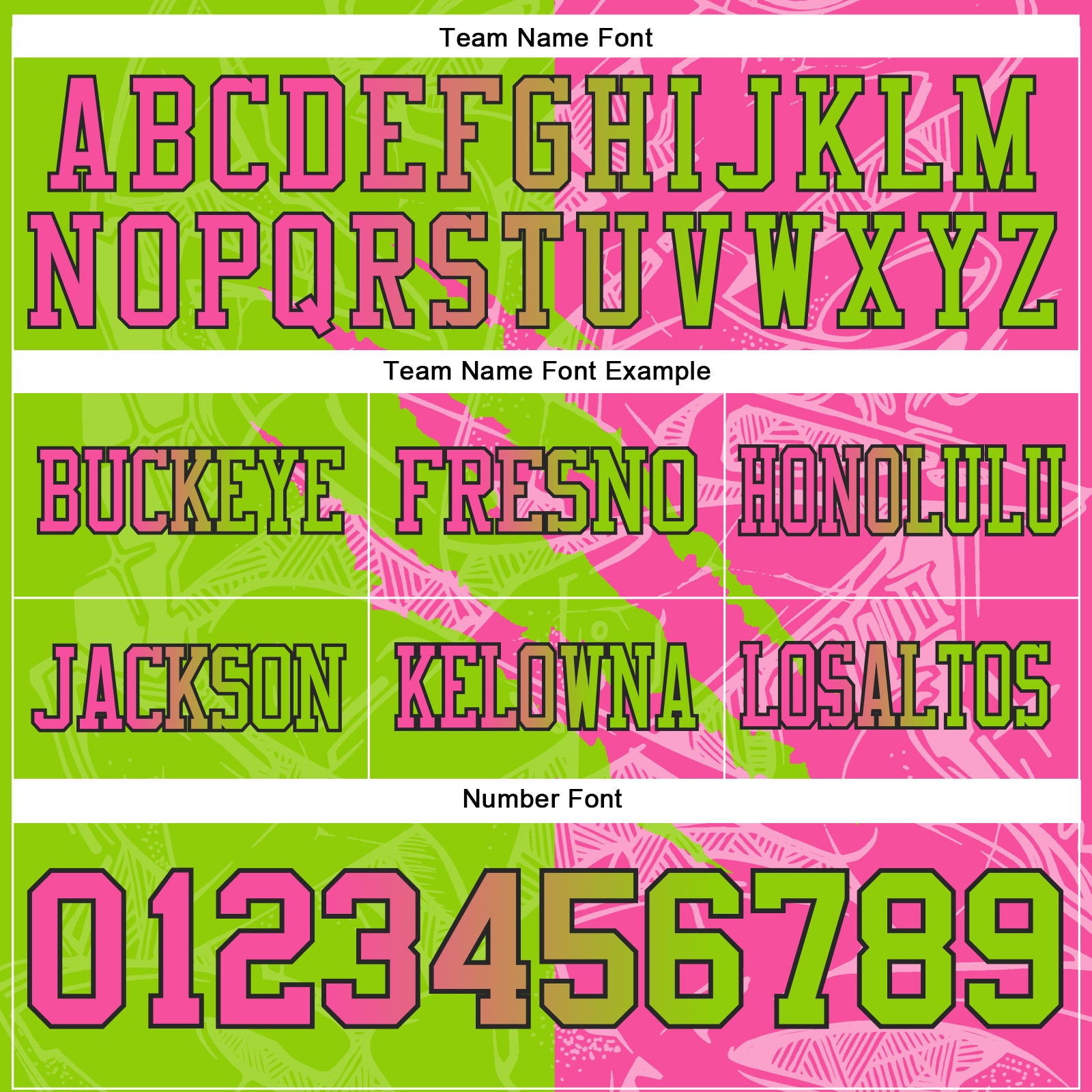 Custom Neon Green Pink-Black Authentic Gradient Fashion Scratch Football Jersey