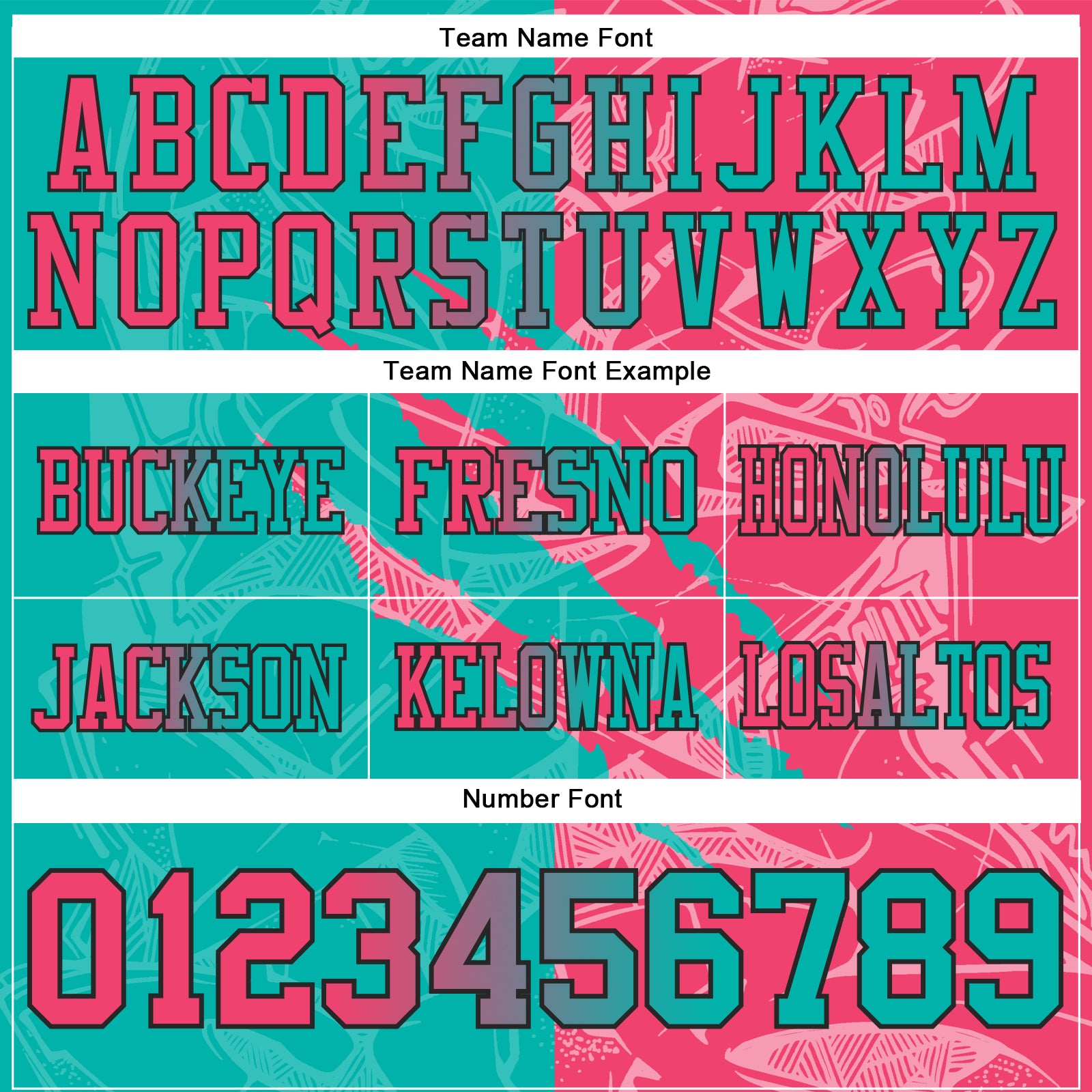 Custom Aqua Neon Pink-Black Authentic Gradient Fashion Scratch Football Jersey