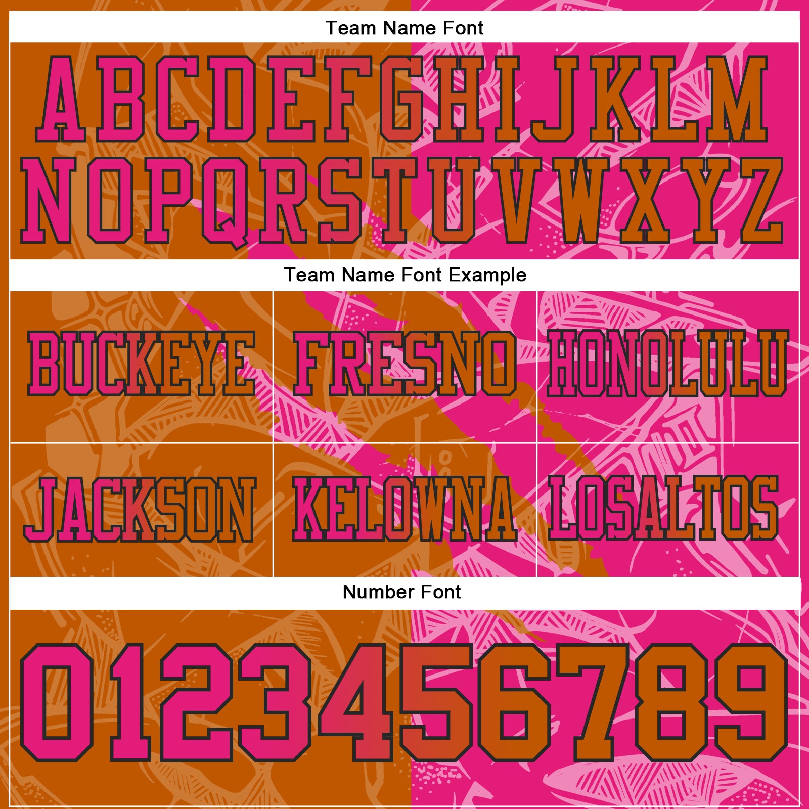 Custom Texas Orange Hot Pink-Black Authentic Gradient Fashion Scratch Football Jersey