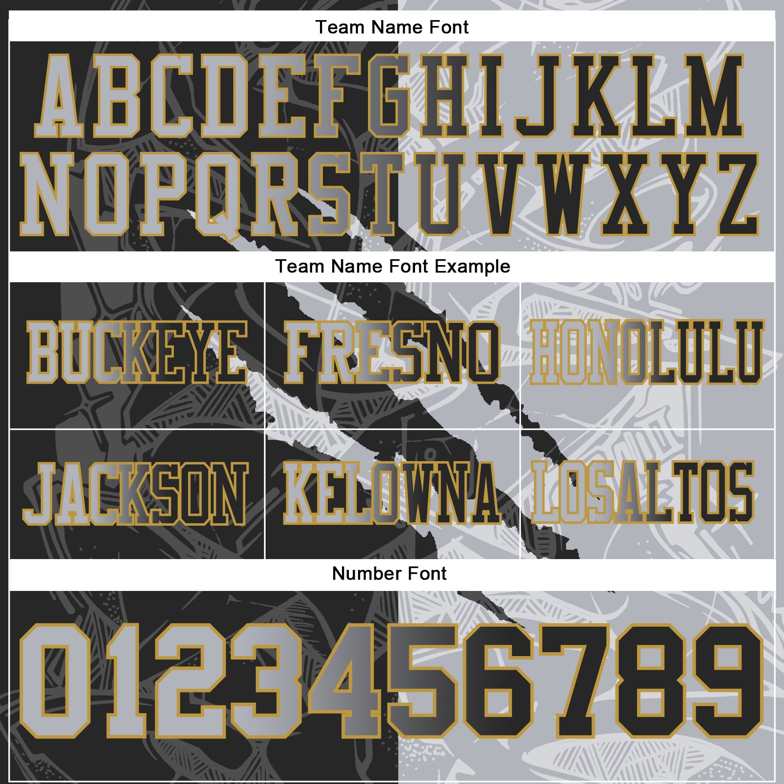 Custom Black Gray-Old Gold Authentic Gradient Fashion Scratch Football Jersey