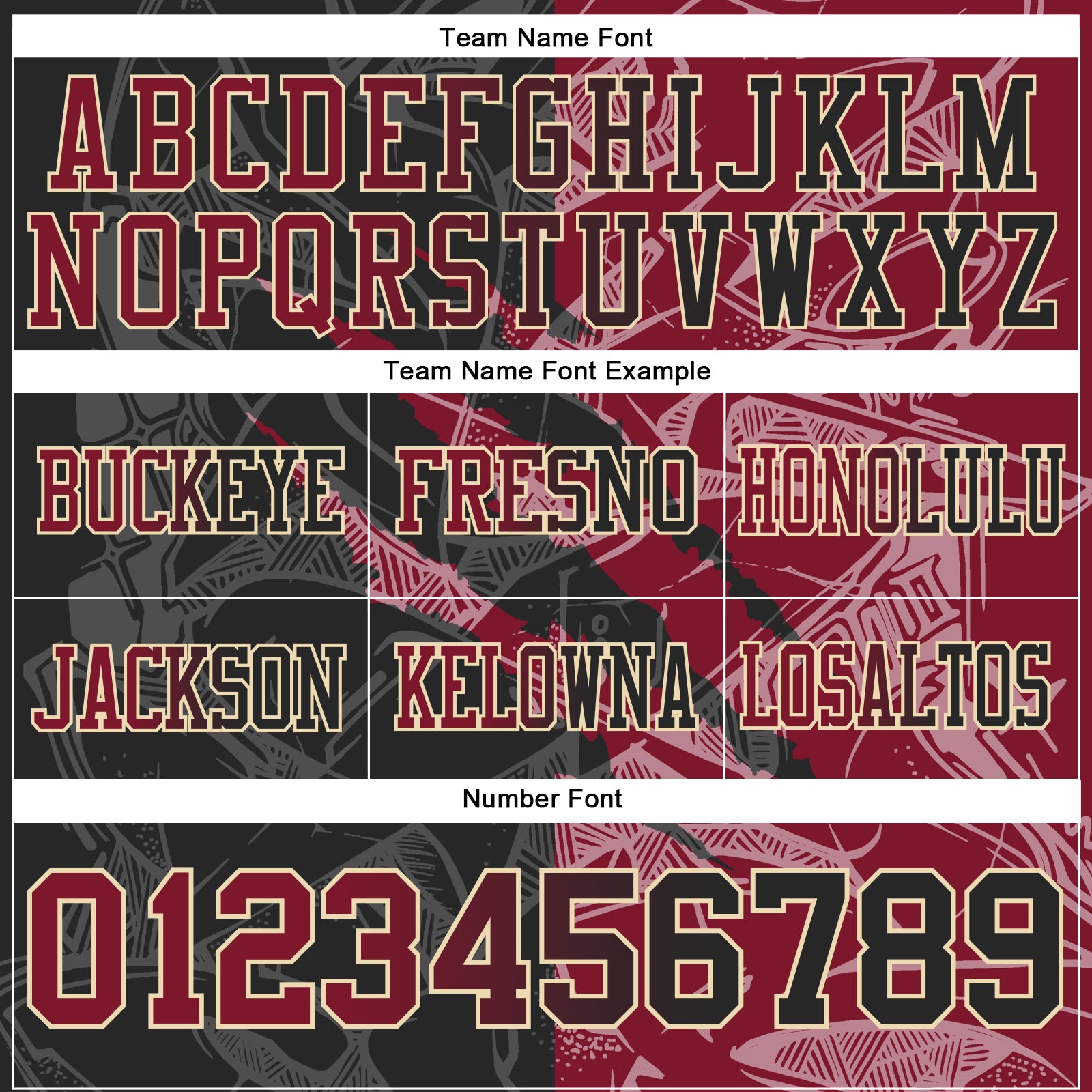 Custom Black Crimson-Cream Authentic Gradient Fashion Scratch Football Jersey