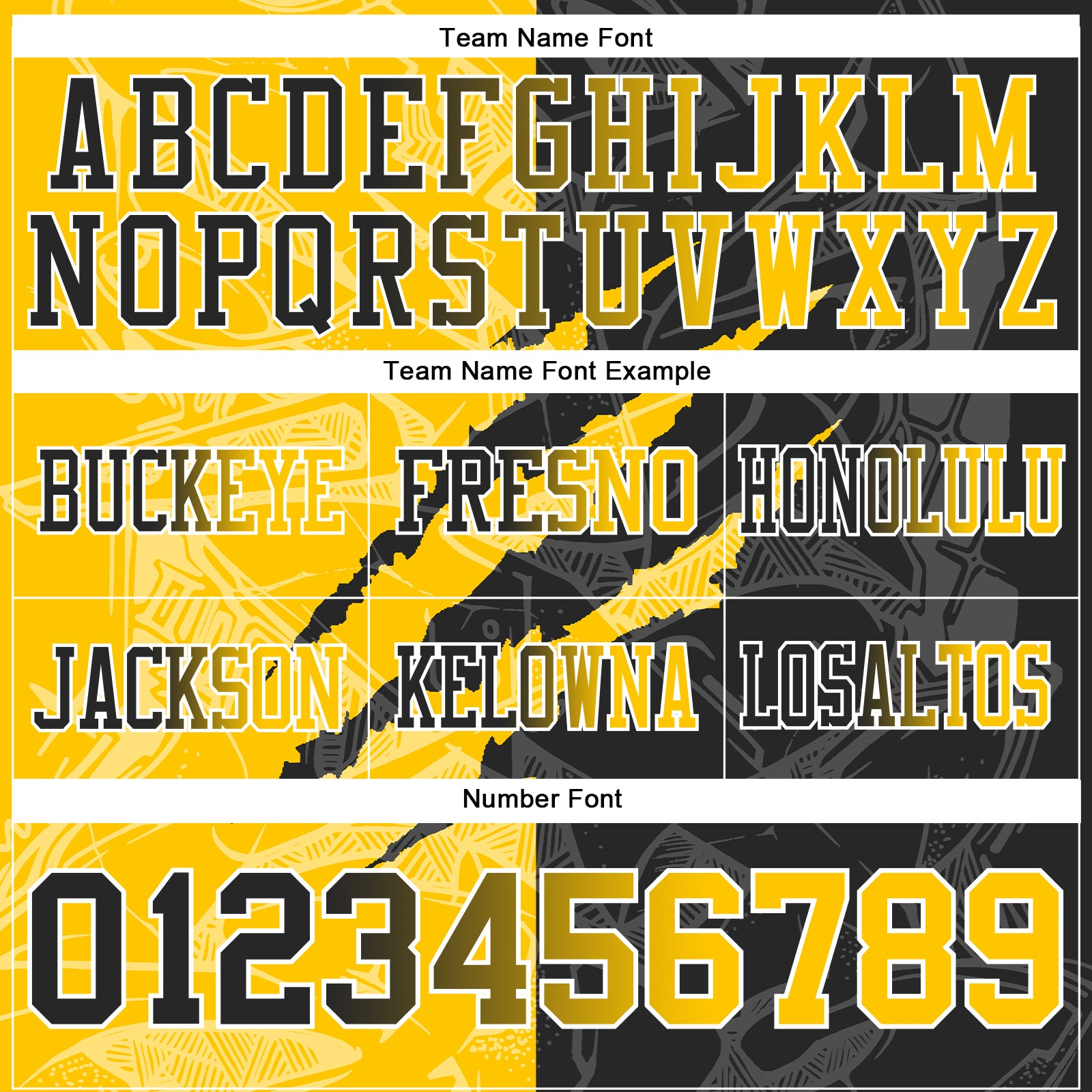 Custom Black Yellow-White Authentic Gradient Fashion Scratch Football Jersey