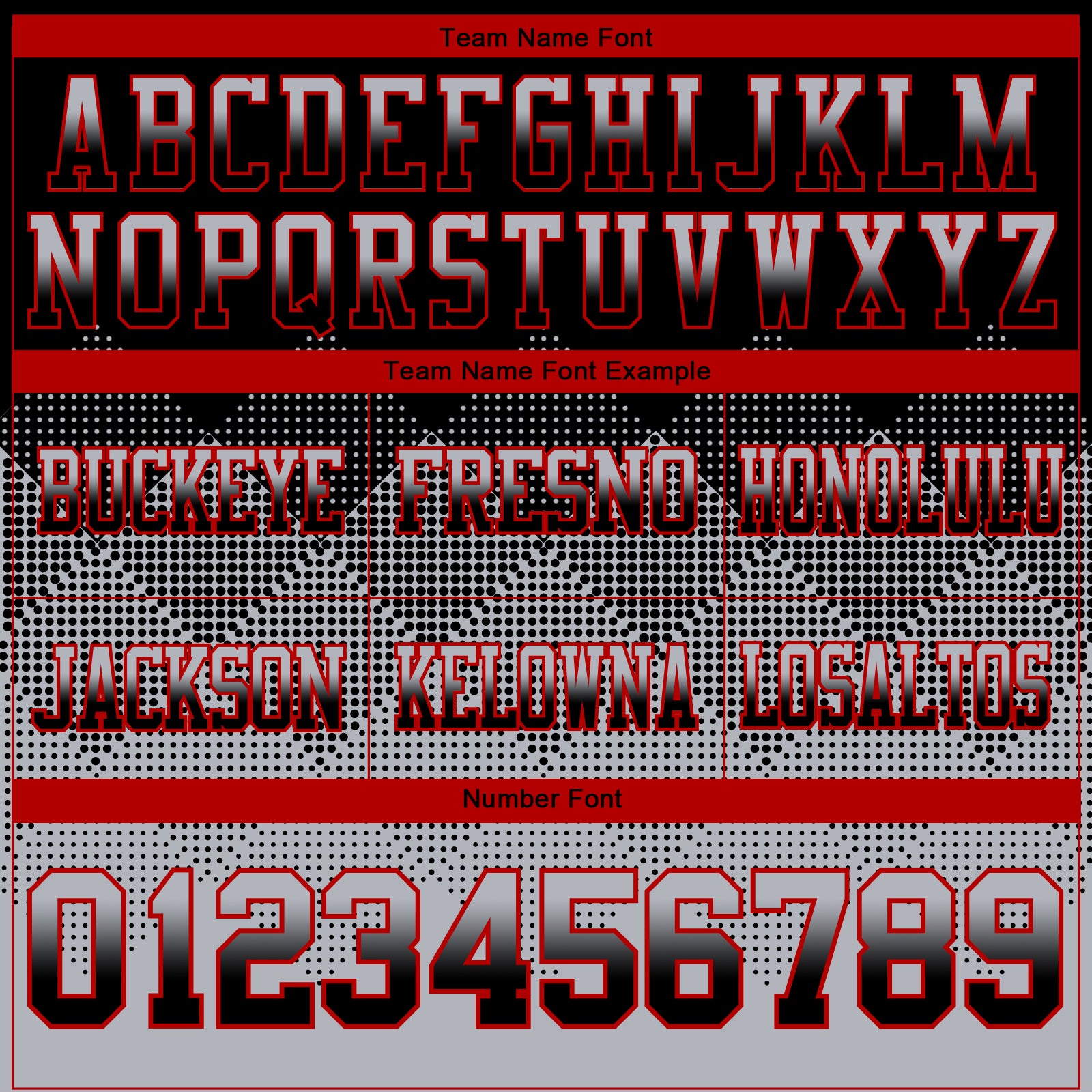 Custom Black Gray-Red Authentic Gradient Square Shape Flag Football Jersey