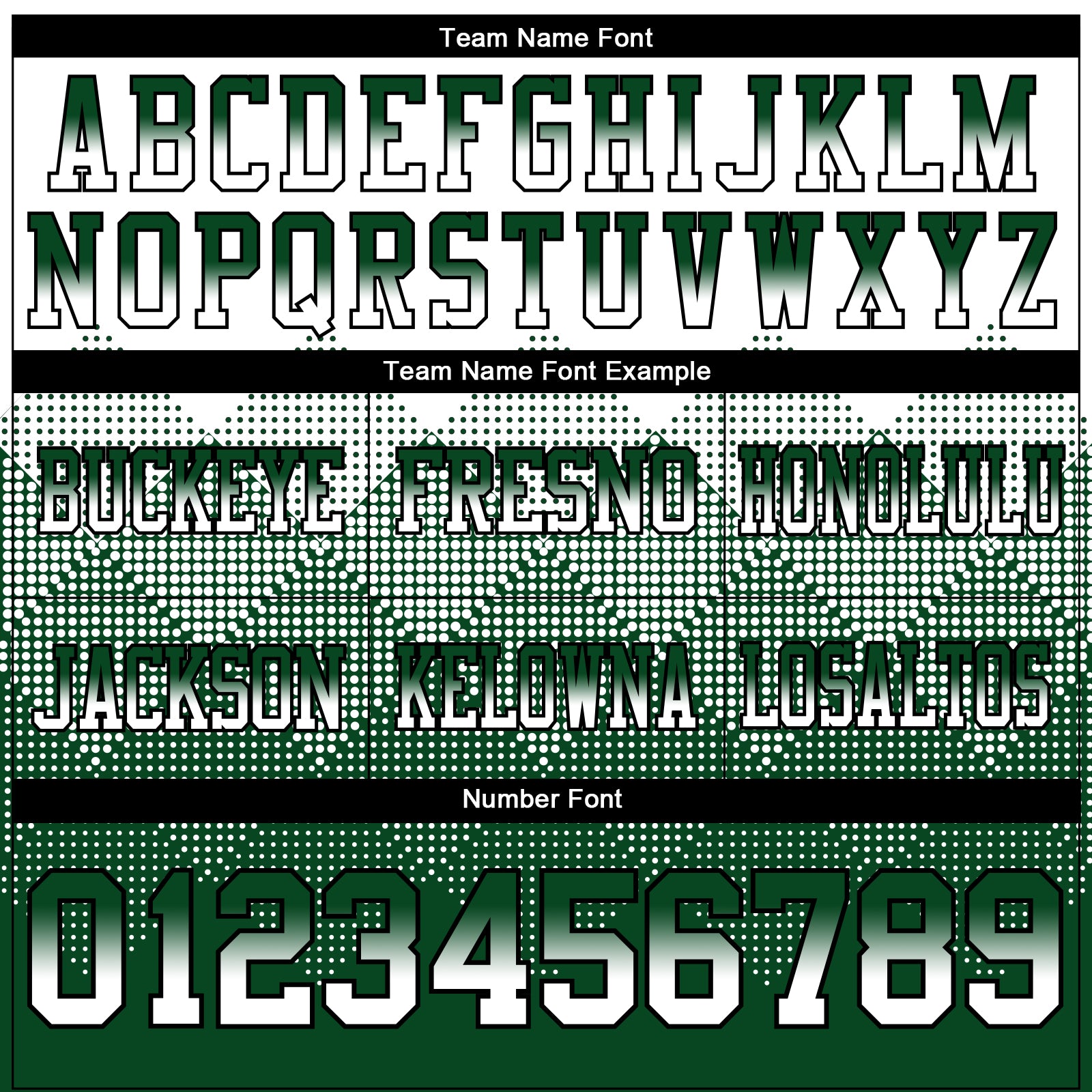 Custom White Green-Black Authentic Gradient Square Shape Flag Football Jersey