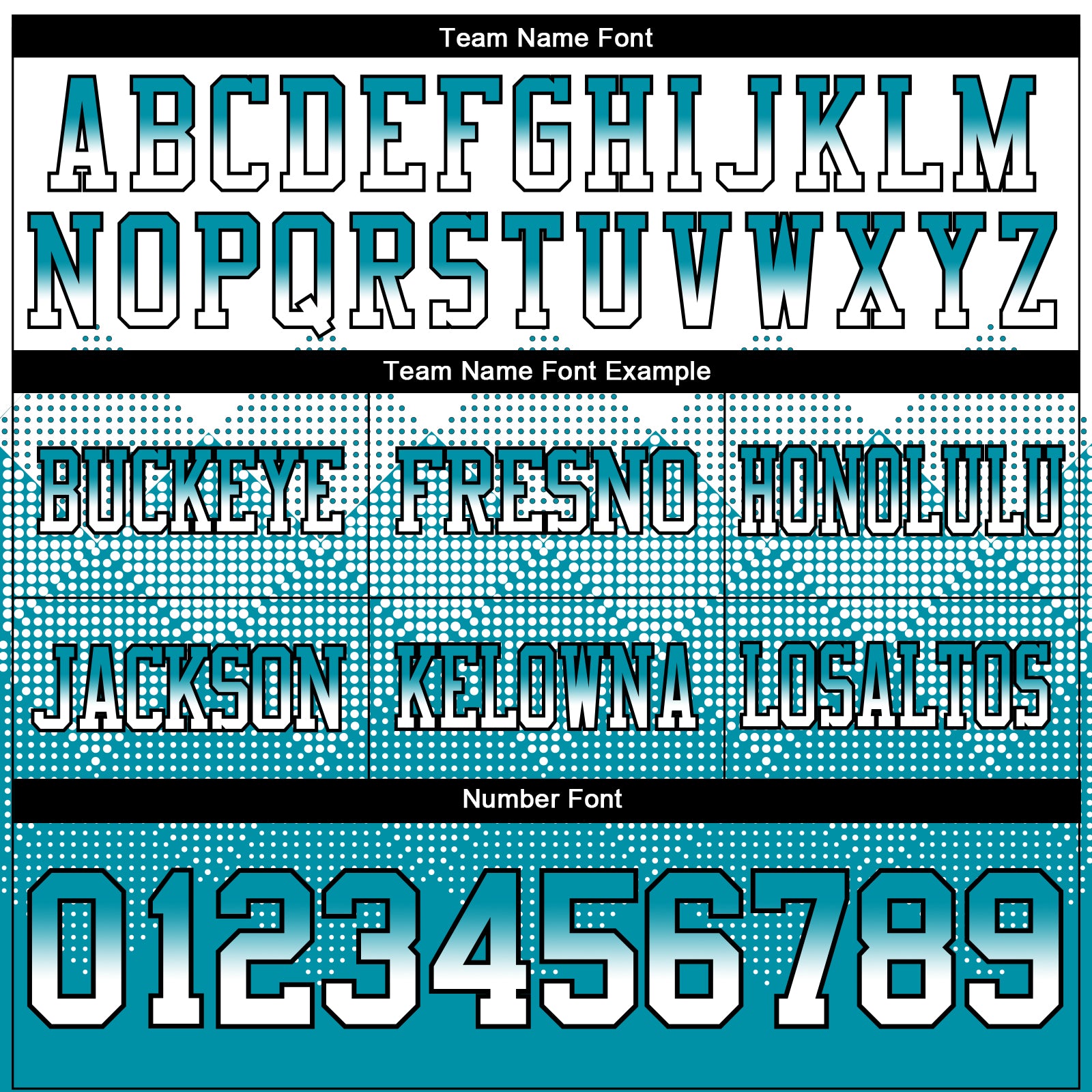 Custom White Teal-Black Authentic Gradient Square Shape Flag Football Jersey