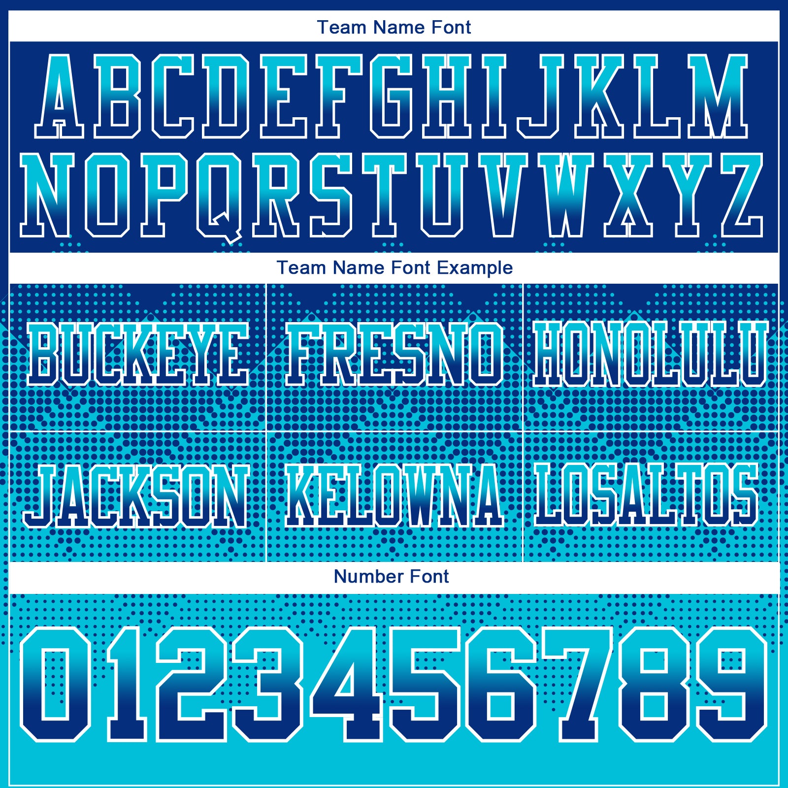 Custom Royal Lakes Blue-White Authentic Gradient Square Shape Flag Football Jersey