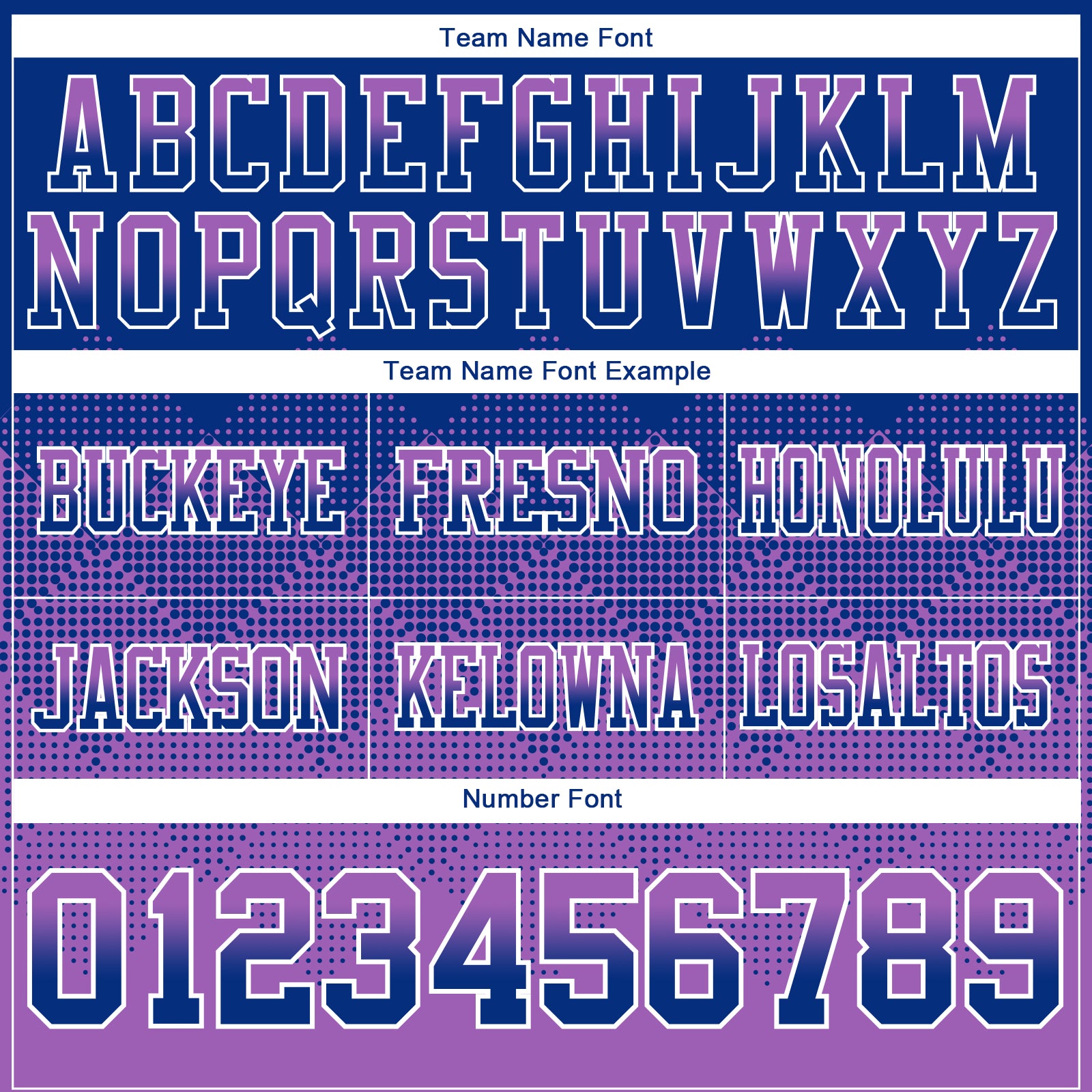 Custom Royal Medium Purple-White Authentic Gradient Square Shape Flag Football Jersey