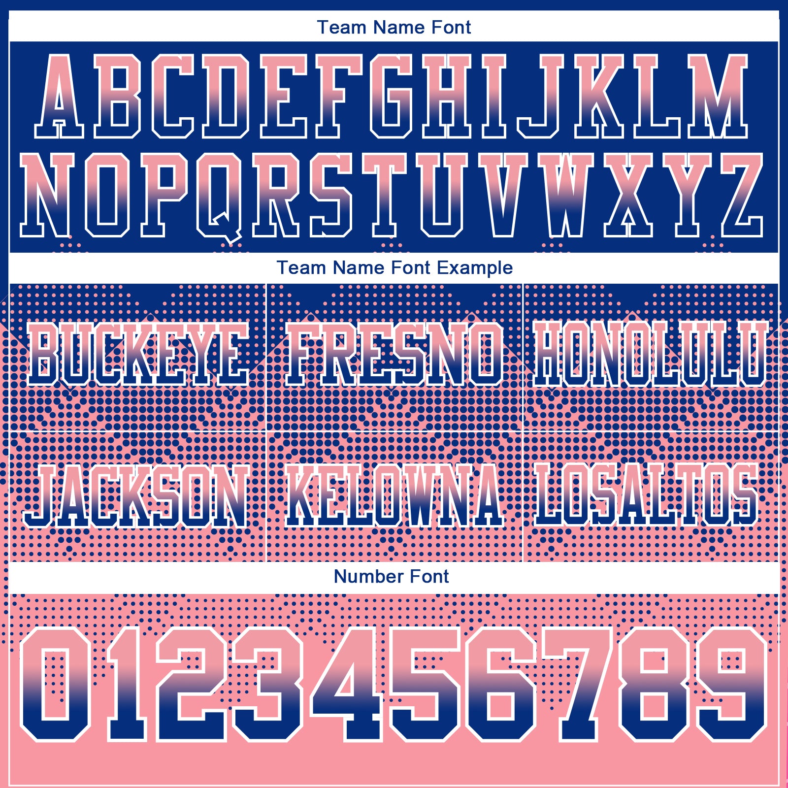 Custom Royal Medium Pink-White Authentic Gradient Square Shape Flag Football Jersey