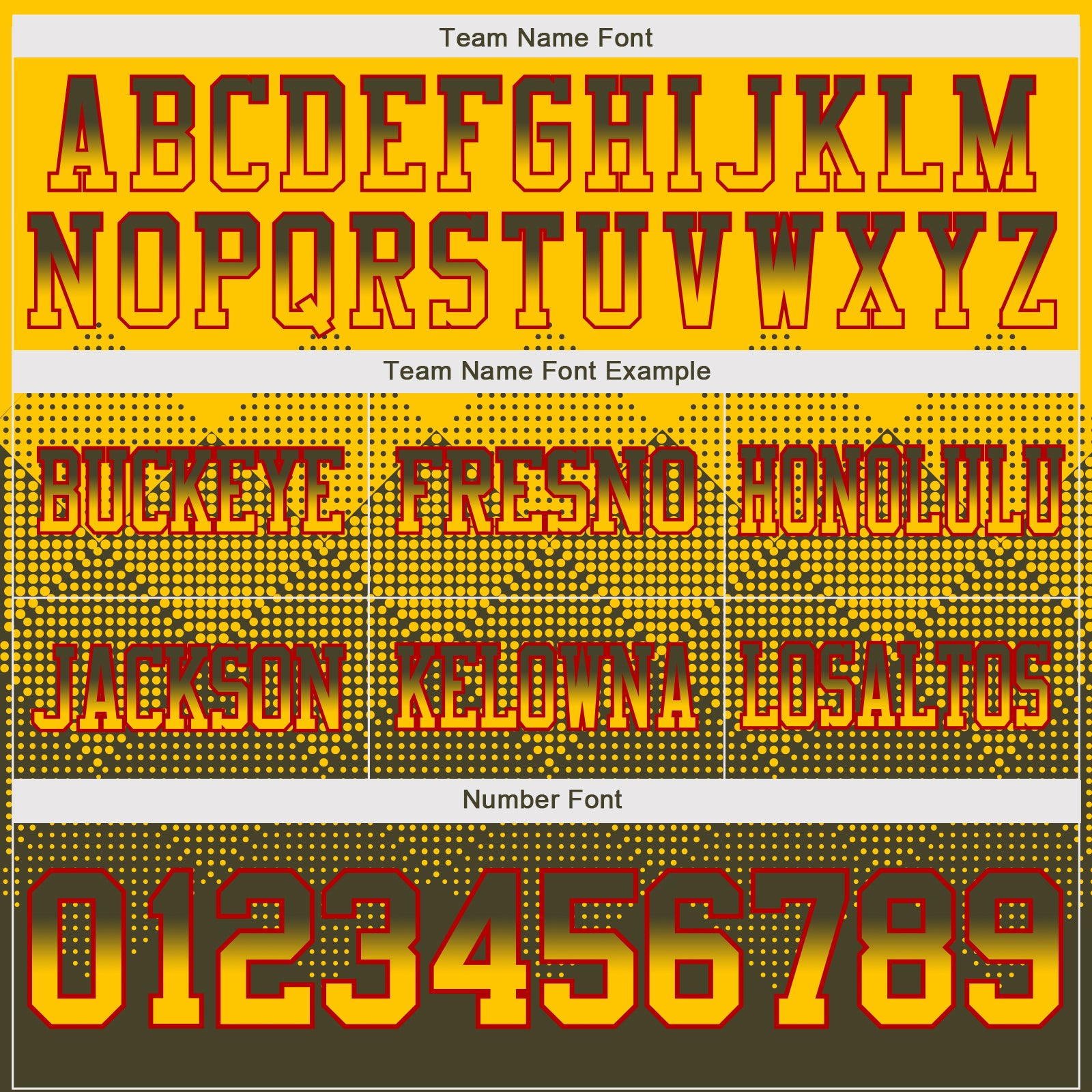 Custom Yellow Olive-Red Authentic Gradient Square Shape Flag Football Jersey