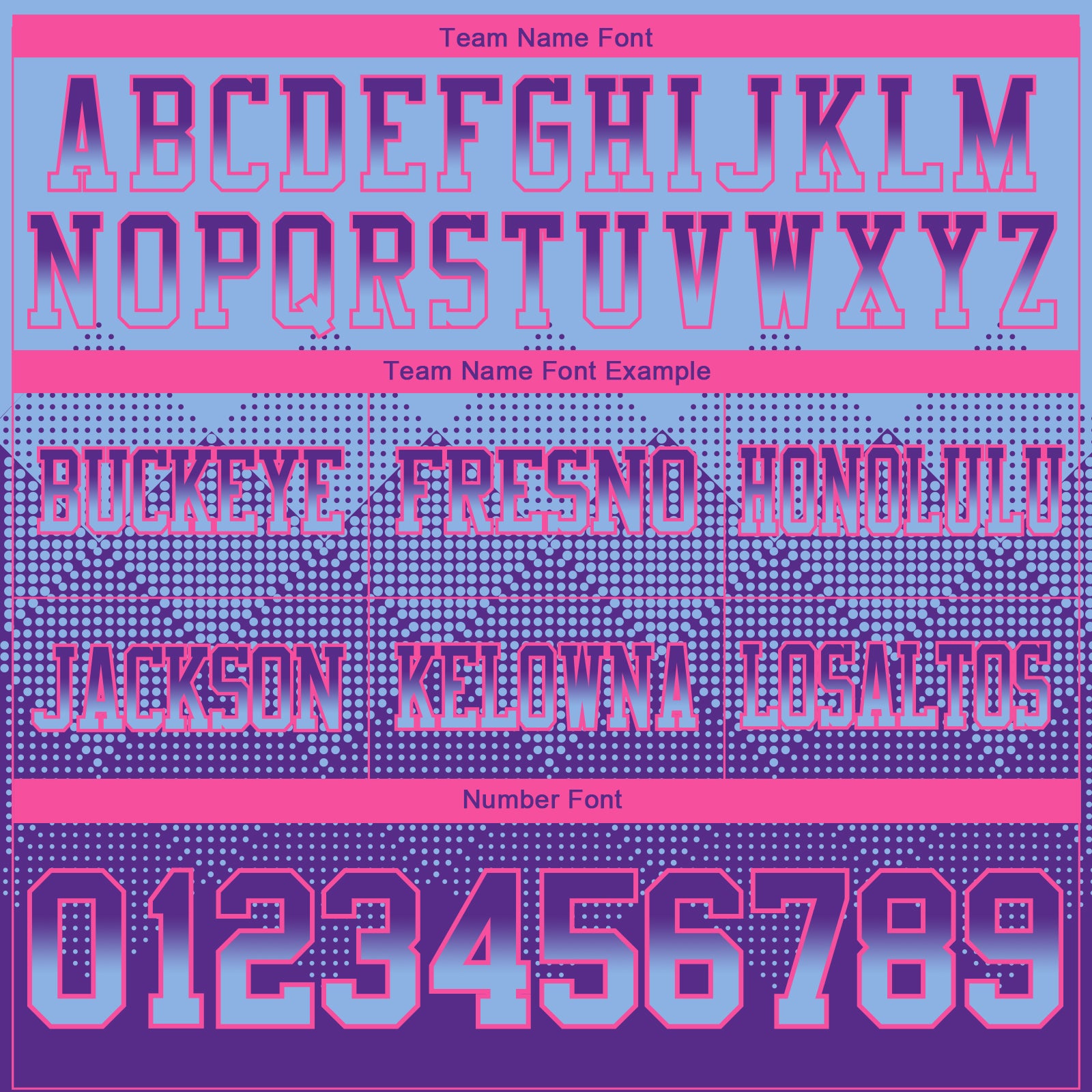 Custom Light Blue Purple-Pink Authentic Gradient Square Shape Flag Football Jersey