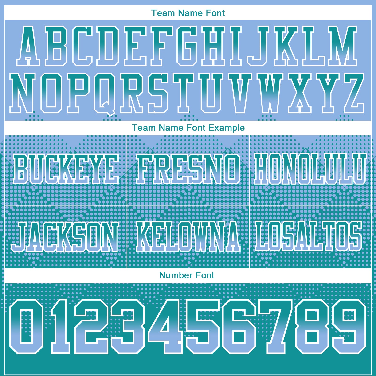 Custom Light Blue Teal-White Authentic Gradient Square Shape Flag Football Jersey