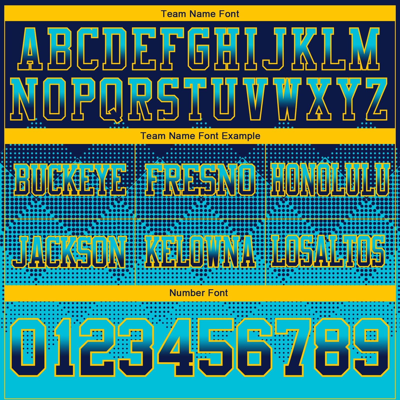 Custom Navy Lakes Blue-Yellow Authentic Gradient Square Shape Flag Football Jersey