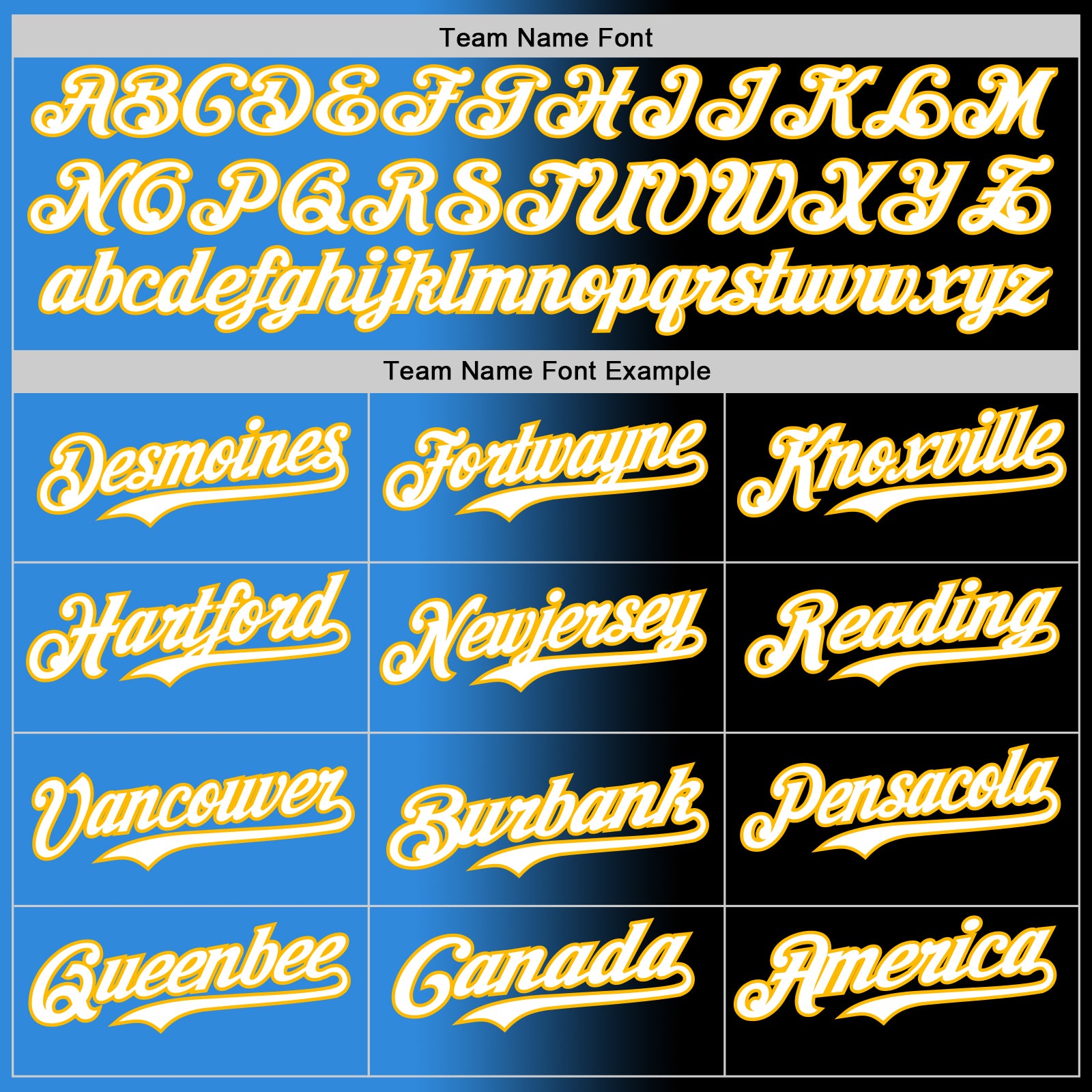 Custom Black White Electric Blue-Gold Authentic Gradient Fashion Baseball Jersey