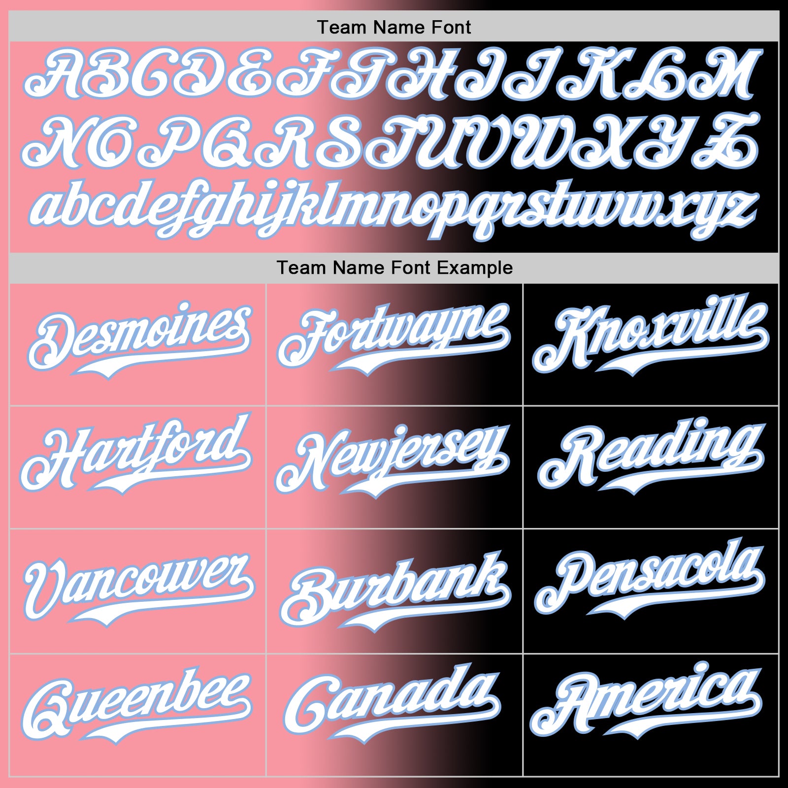 Custom Black White Medium Pink-Light Blue Authentic Gradient Fashion Baseball Jersey