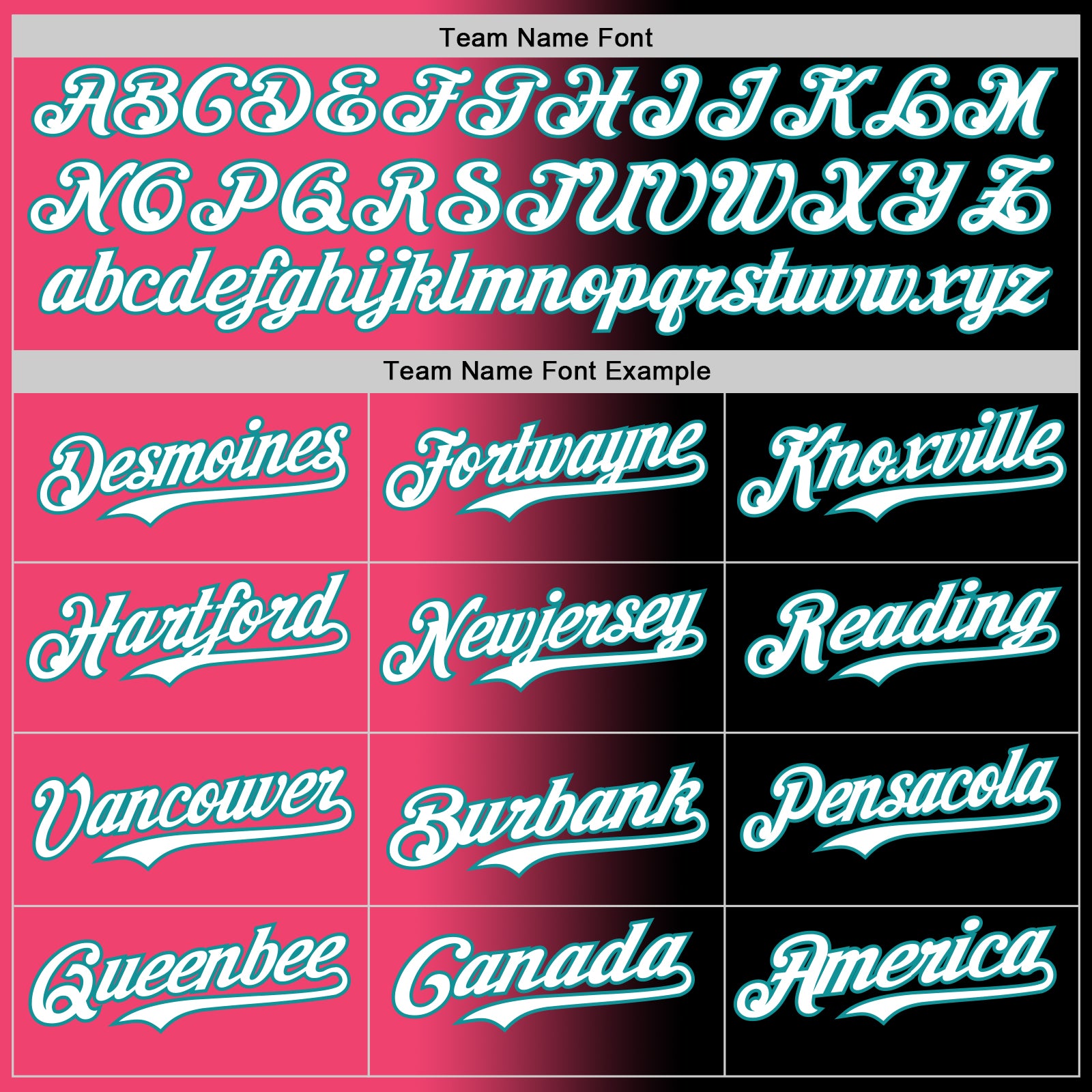 Custom Black White Neon Pink-Teal Authentic Gradient Fashion Baseball Jersey