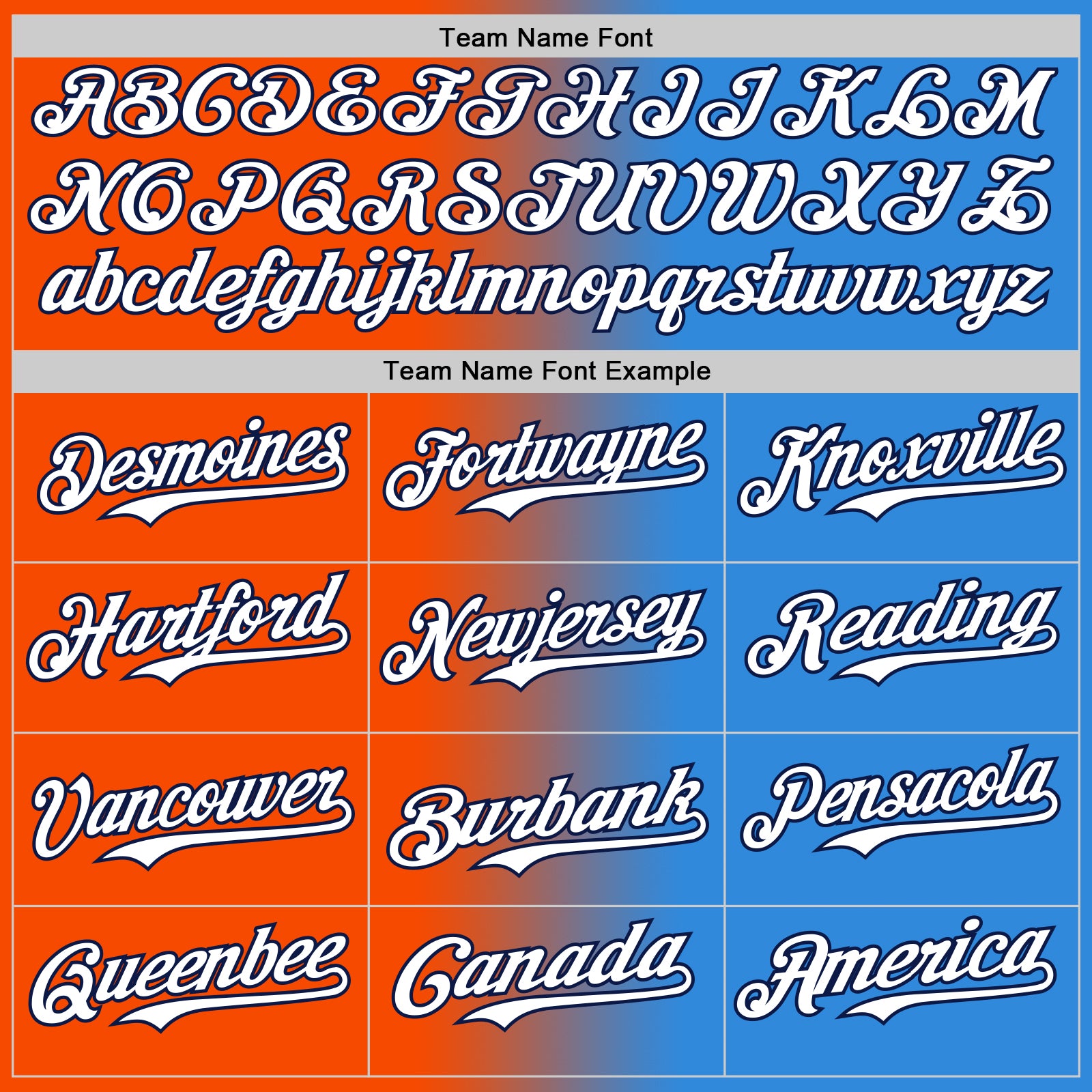 Custom Electric Blue White Orange-Navy Authentic Gradient Fashion Baseball Jersey