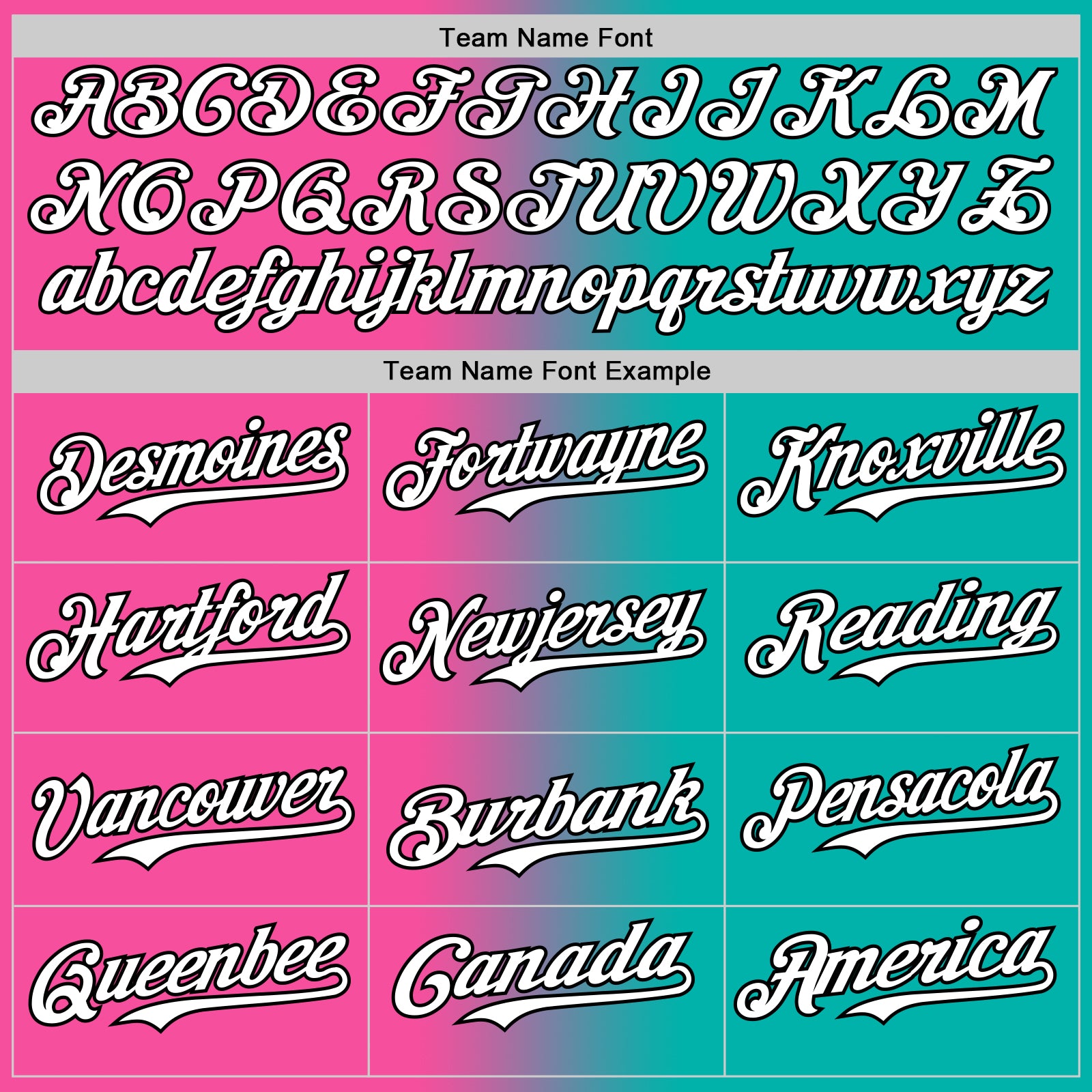 Custom Aqua White Pink-Black Authentic Gradient Fashion Baseball Jersey