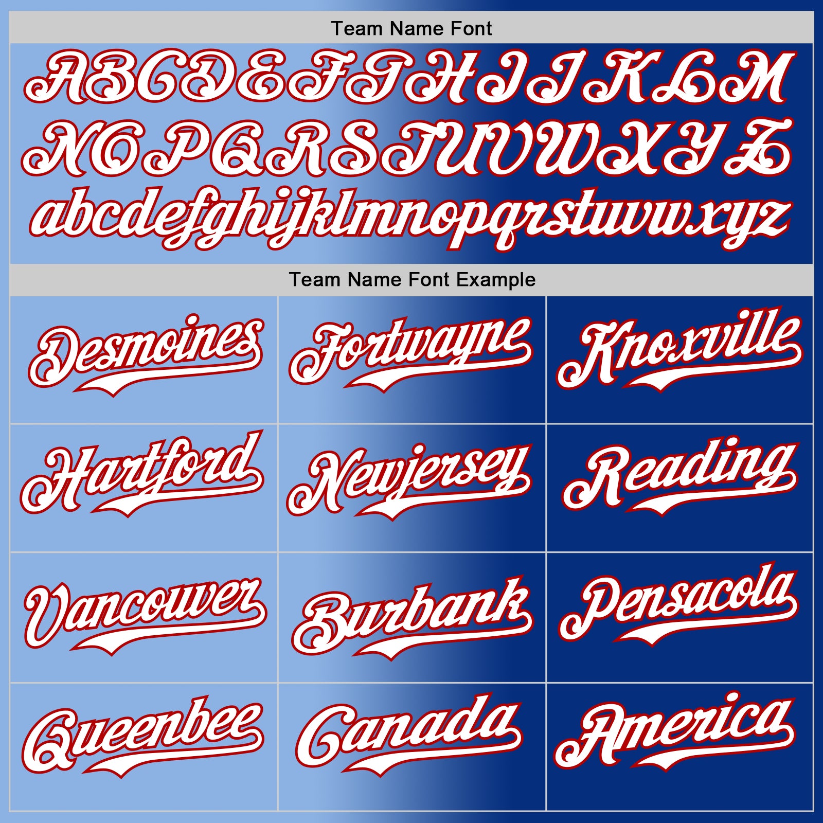 Custom Royal White Light Blue-Red Authentic Gradient Fashion Baseball Jersey