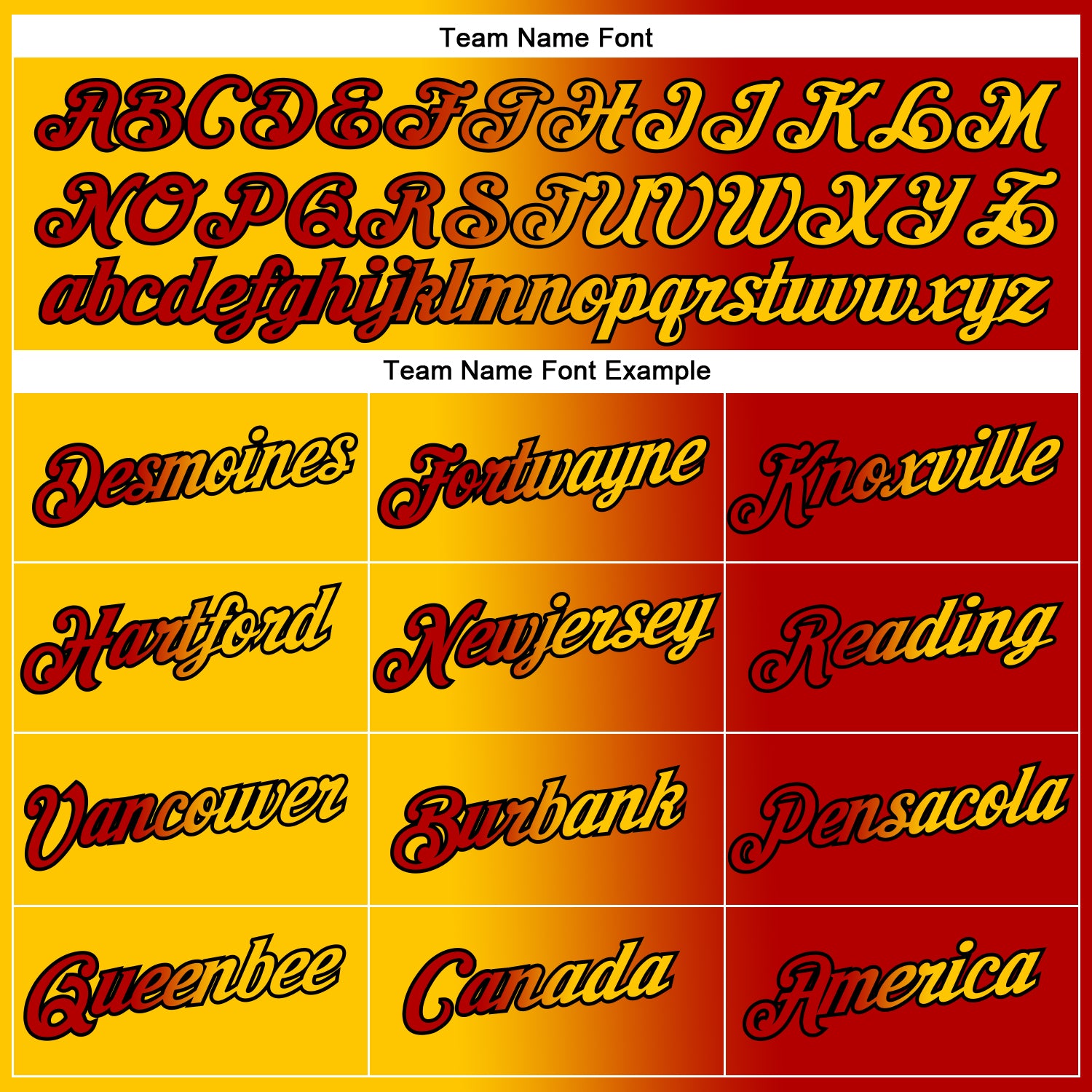 Custom Red Yellow-Black Gradient Fashion Performance T-Shirt