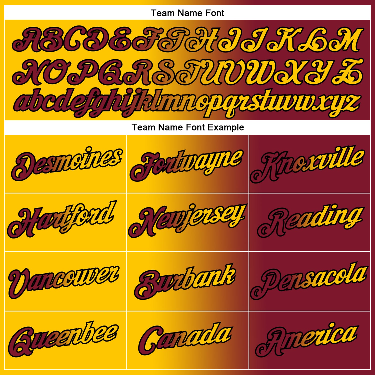 Custom Crimson Yellow-Black Gradient Fashion Performance T-Shirt