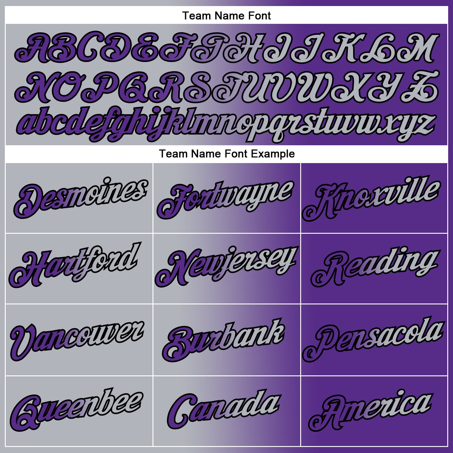 Custom Purple Gray-Black Gradient Fashion Performance T-Shirt