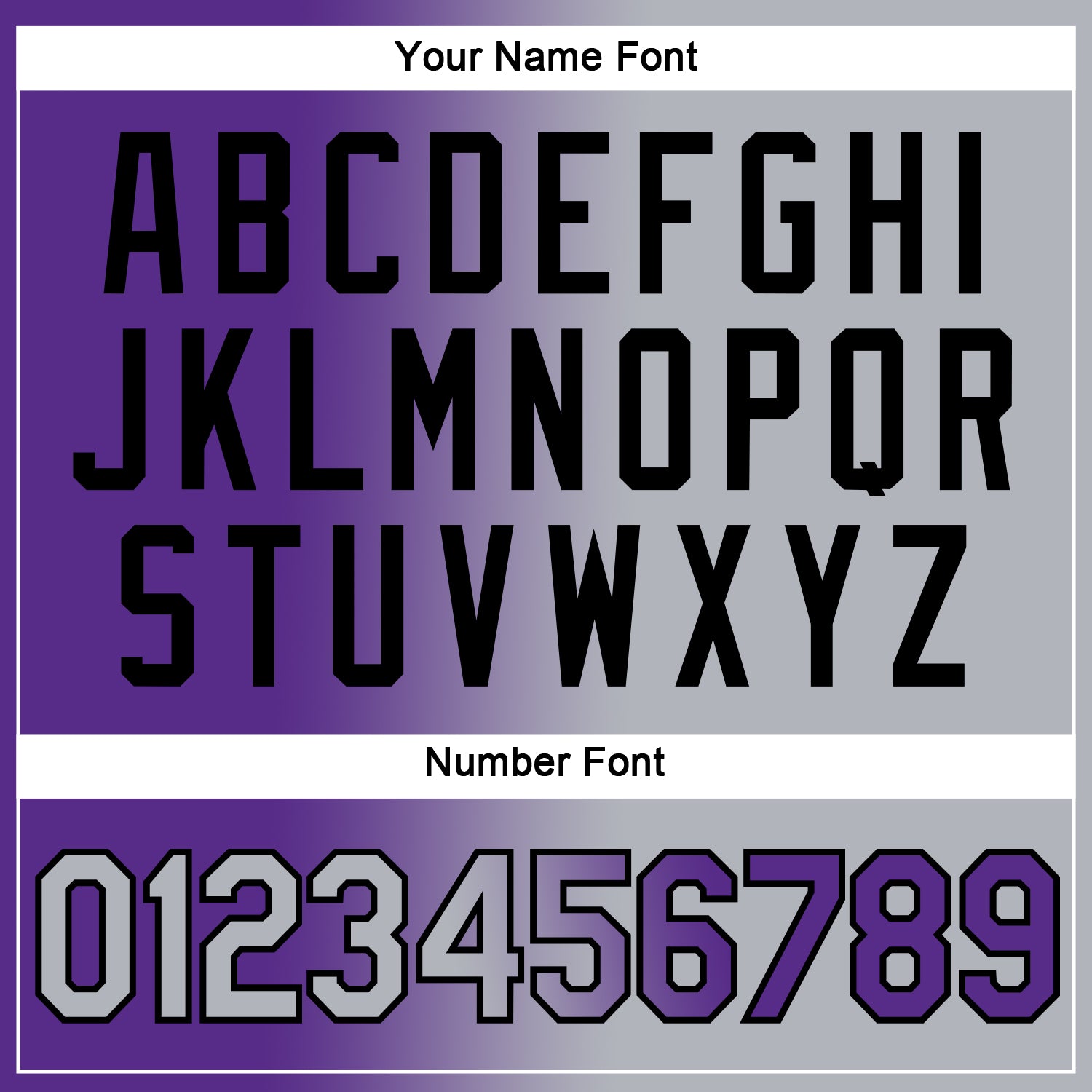 Custom Purple Gray-Black Gradient Fashion Performance T-Shirt