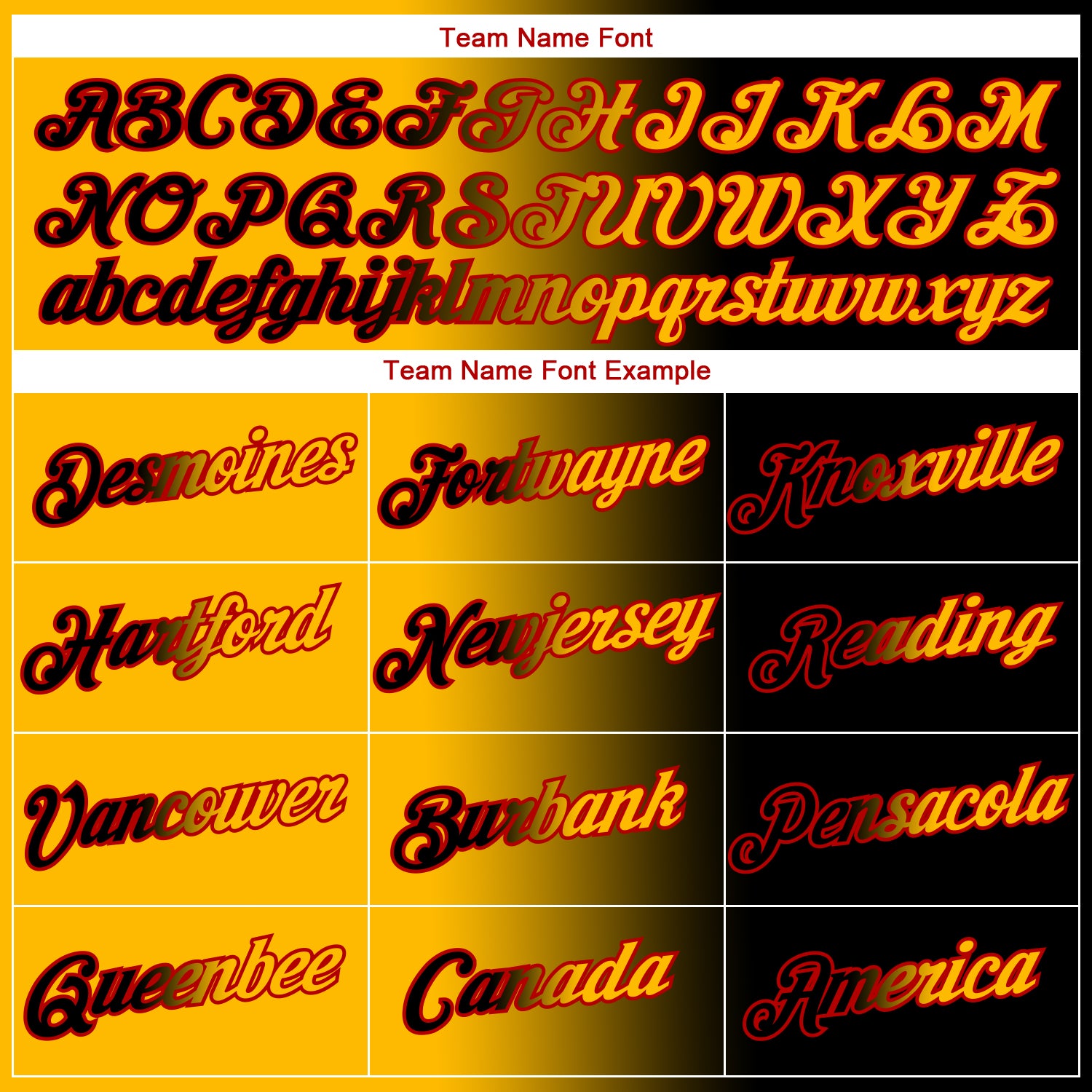 Custom Black Gold-Red Gradient Fashion Performance T-Shirt