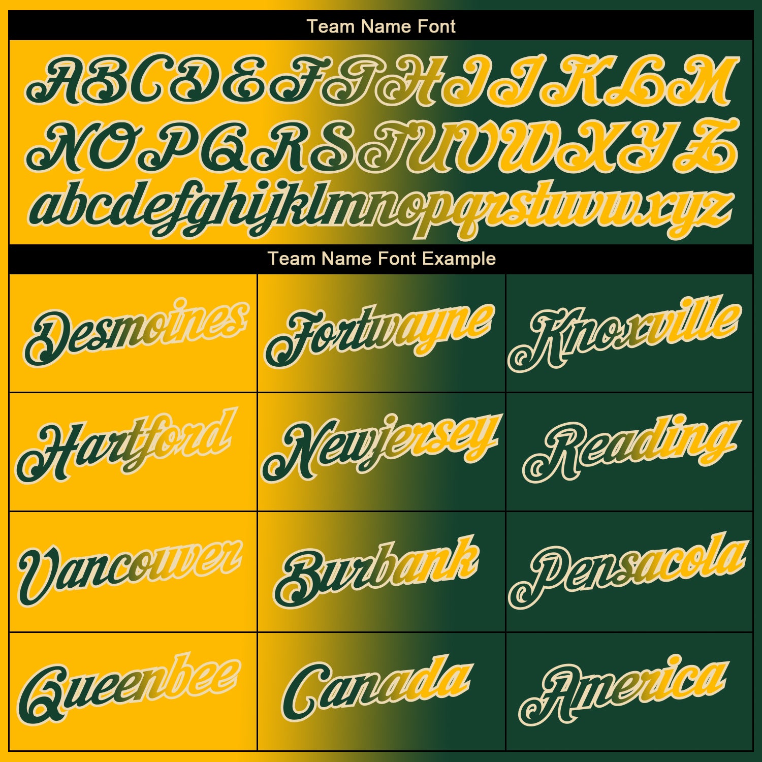 Custom Green Gold-Cream Gradient Fashion Performance T-Shirt