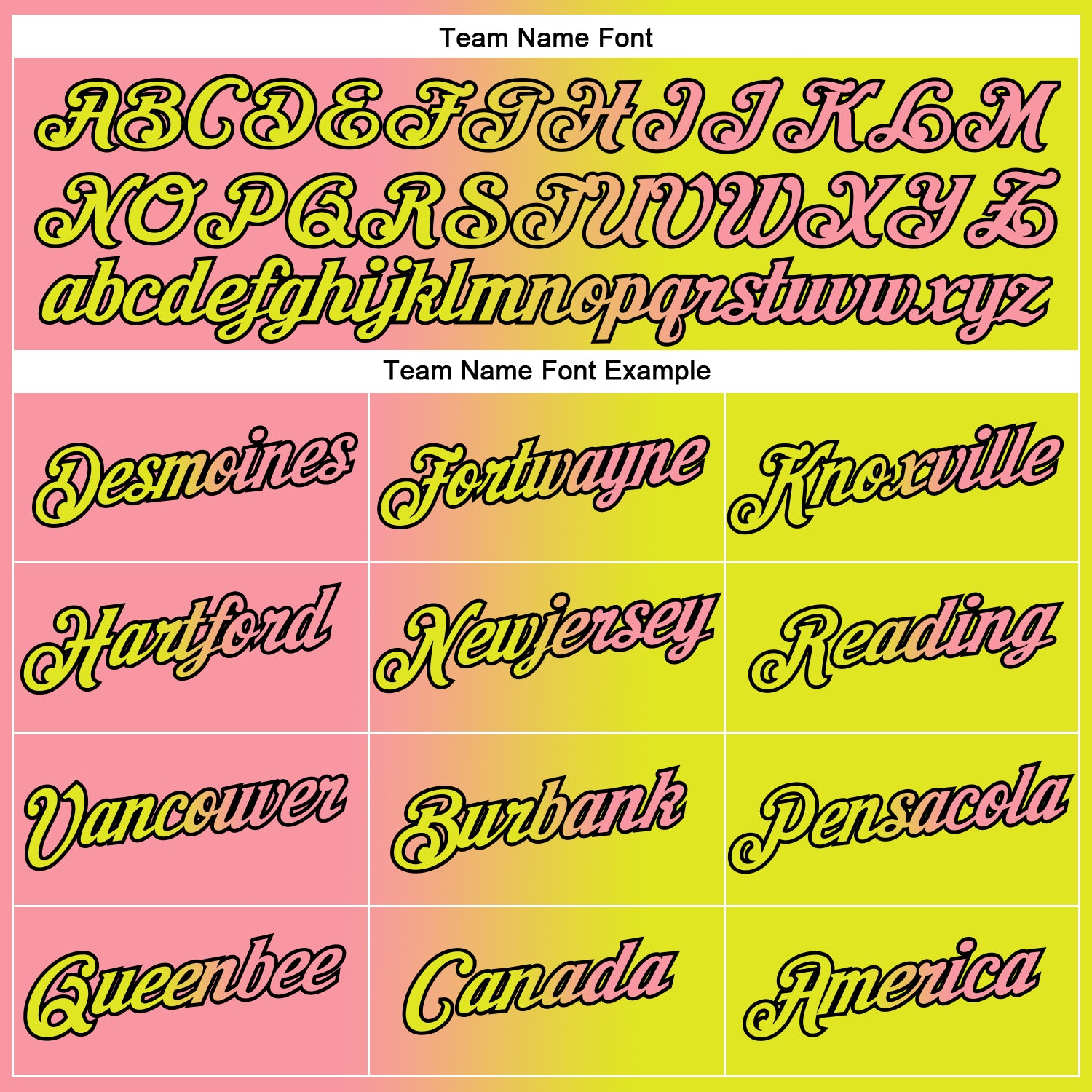 Custom Neon Yellow Medium Pink-Black Gradient Fashion Performance T-Shirt