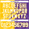 Custom Graffiti Pattern Purple-Yellow Scratch 3D Performance T-Shirt