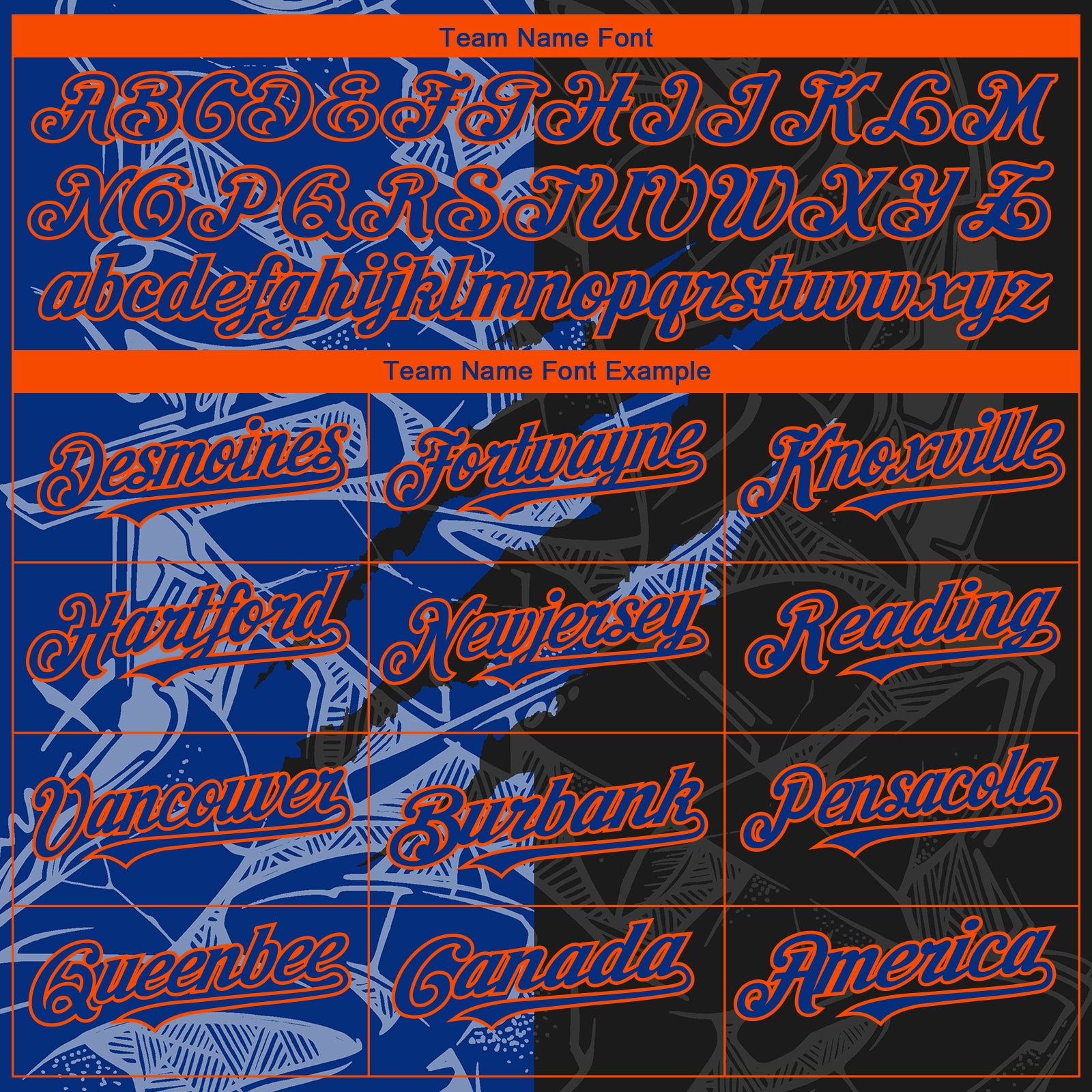 Custom Stitched Graffiti Pattern Black Royal-Orange 3D Scratch Sports Pullover Sweatshirt Hoodie