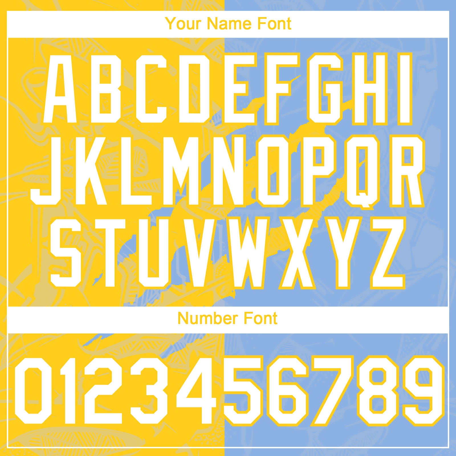 Custom Graffiti Pattern White Light Blue-Yellow 3D Scratch Authentic Baseball Jersey