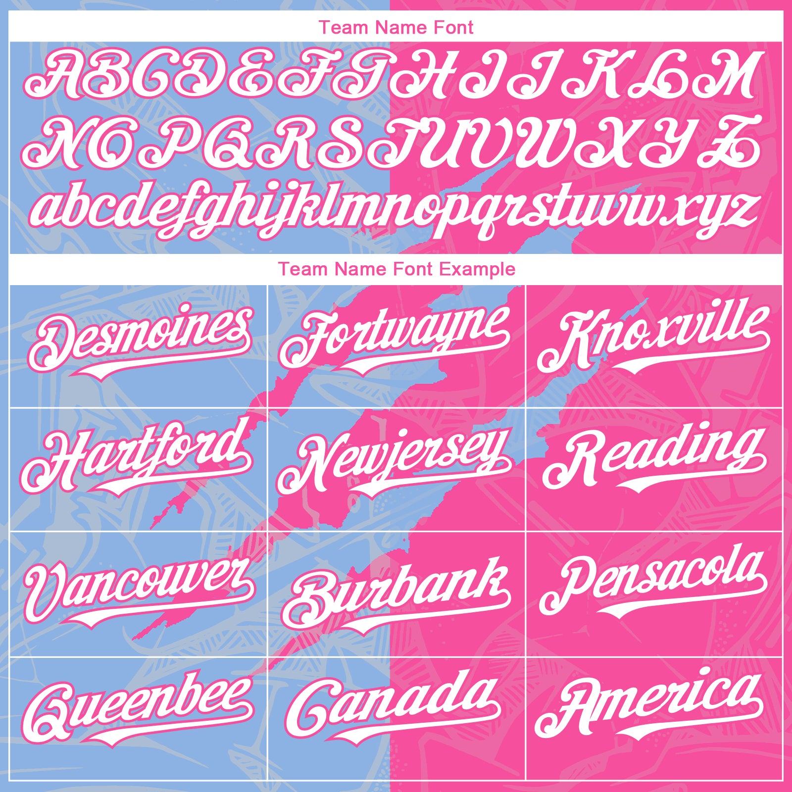 Custom Graffiti Pattern White Pink-Light Blue 3D Scratch Authentic Baseball Jersey