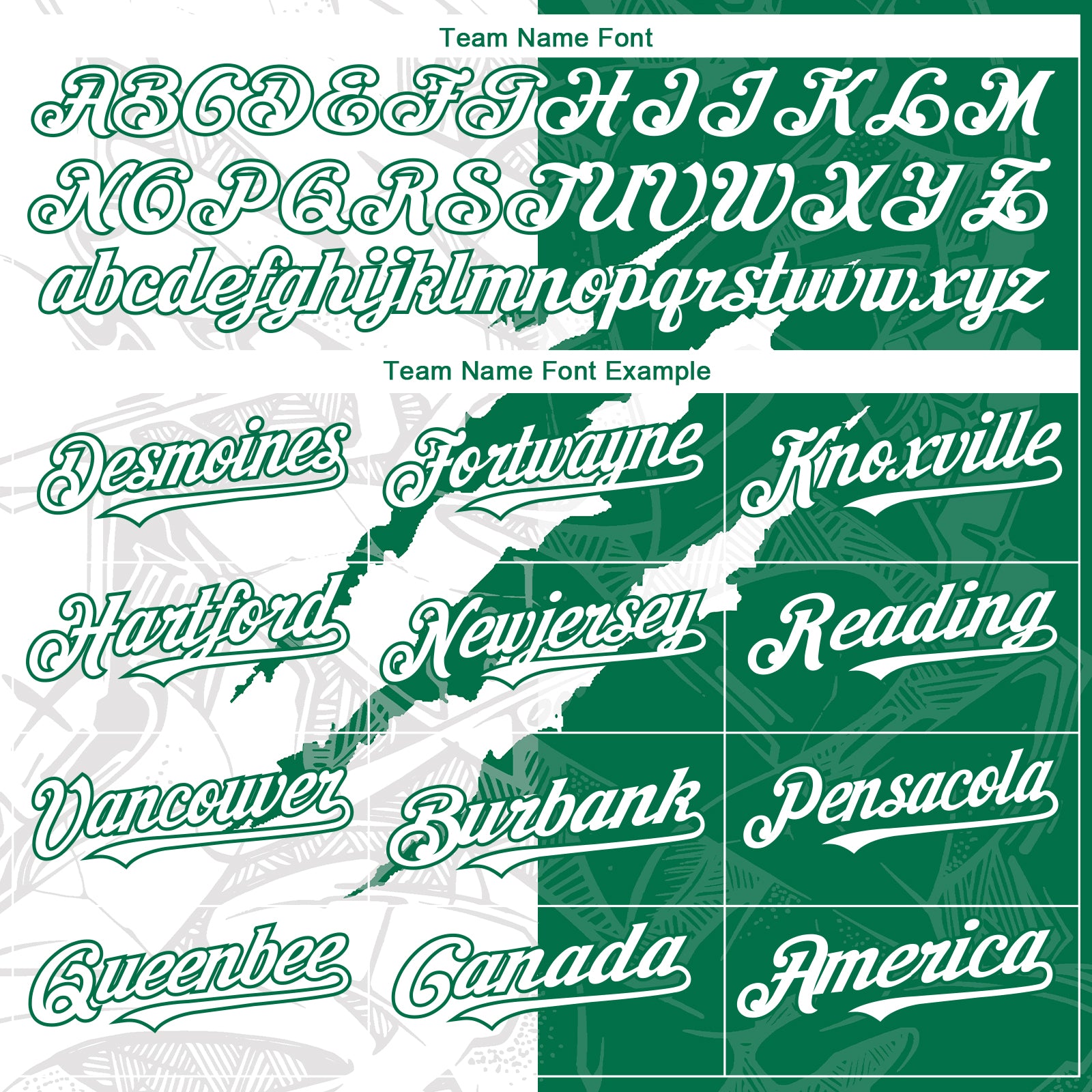 Custom Graffiti Pattern White-Kelly Green 3D Scratch Authentic Baseball Jersey