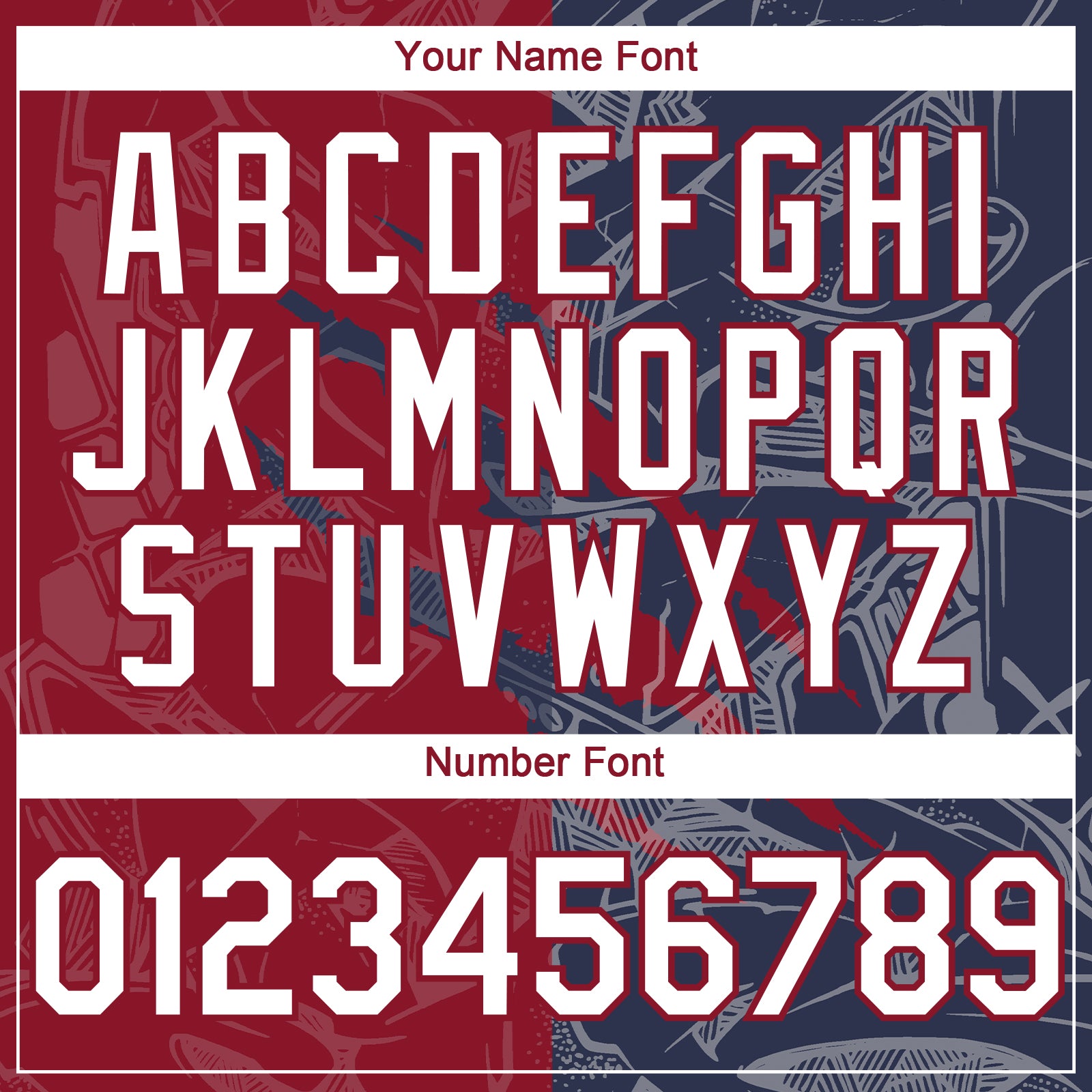 Custom Graffiti Pattern White Navy-Crimson 3D Scratch Authentic Baseball Jersey