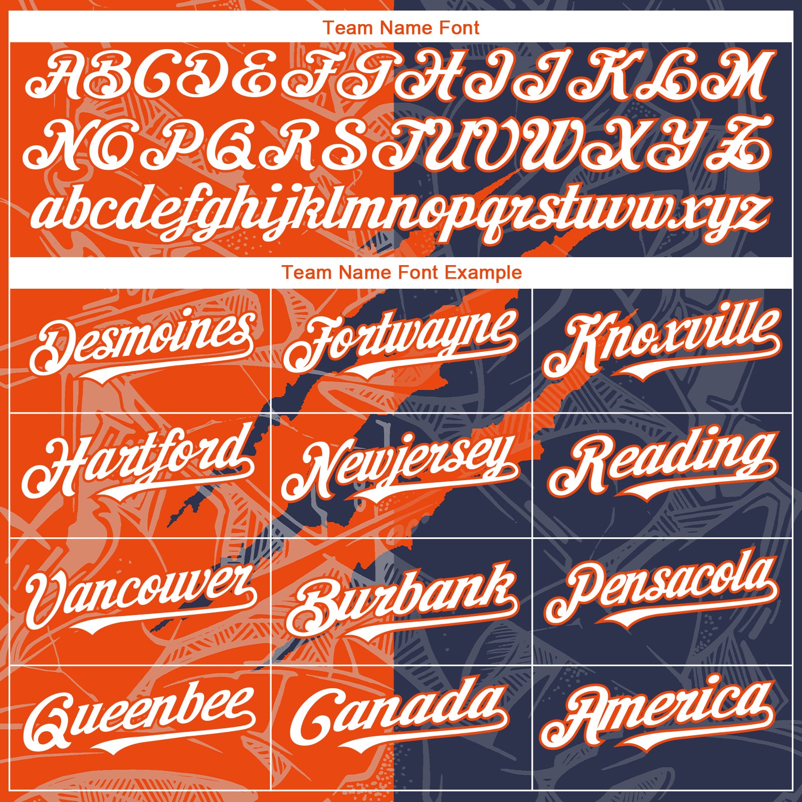 Custom Graffiti Pattern White Navy-Orange 3D Scratch Authentic Baseball Jersey