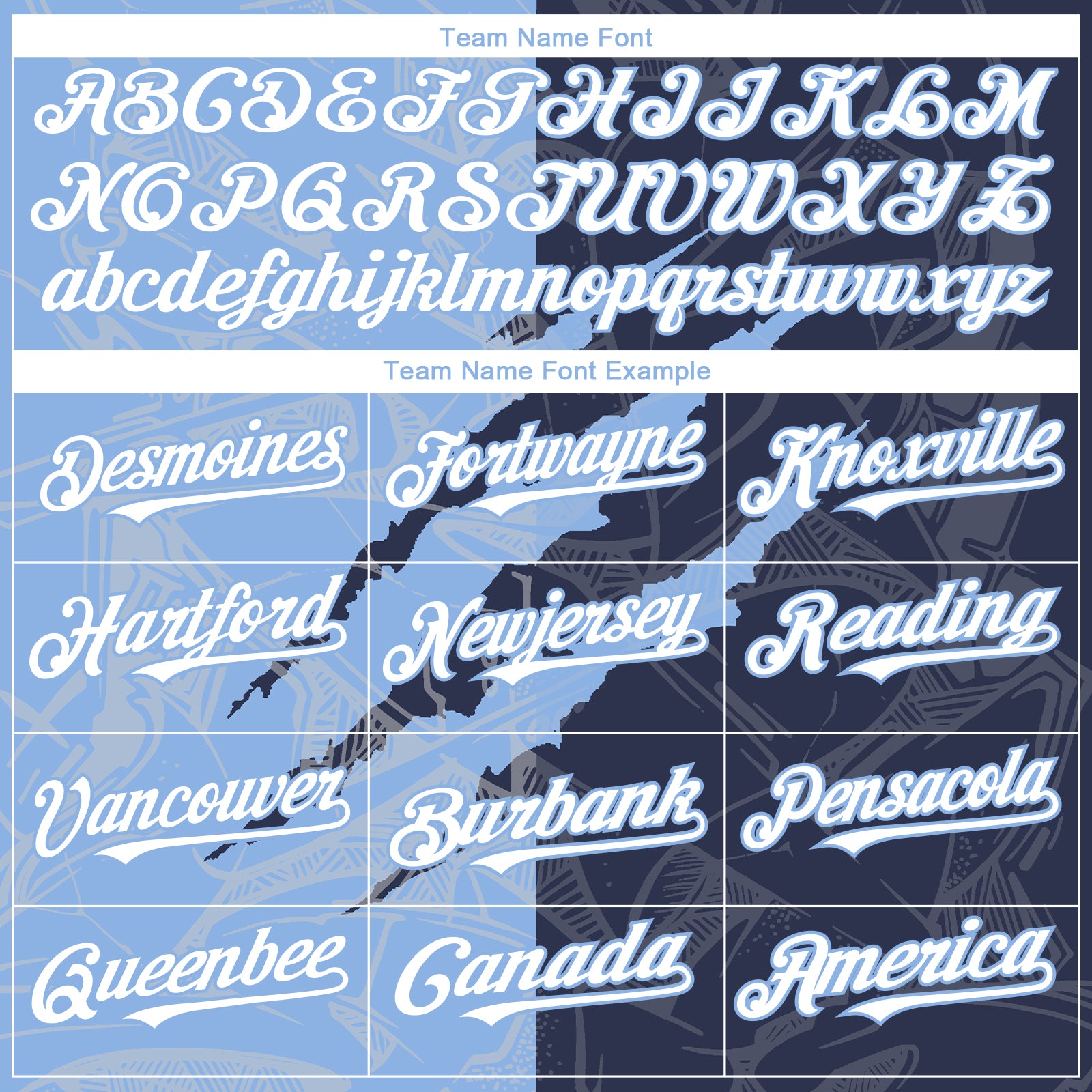 Custom Graffiti Pattern White Navy-Light Blue 3D Scratch Authentic Baseball Jersey