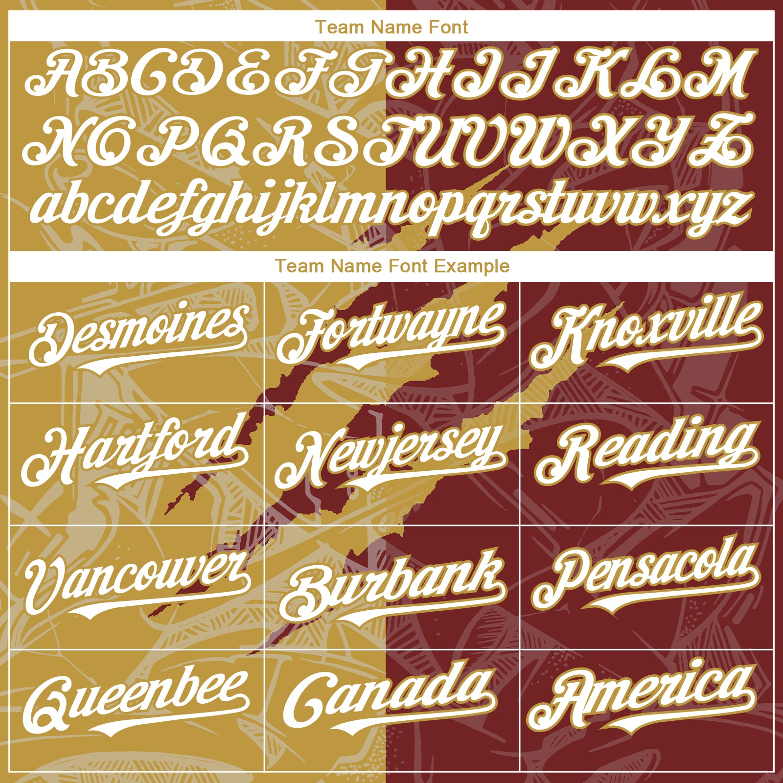 Custom Graffiti Pattern White Burgundy-Old Gold 3D Scratch Authentic Baseball Jersey