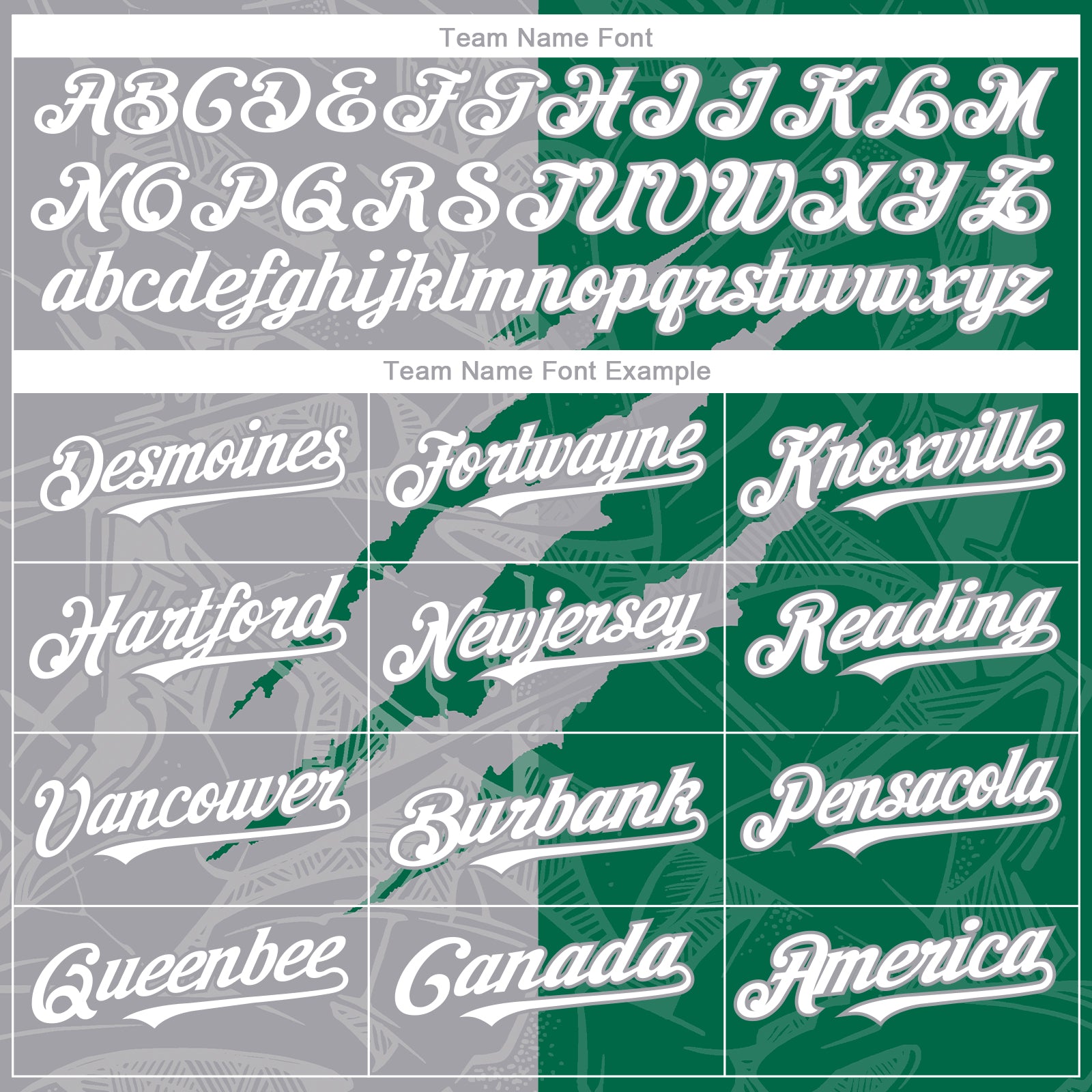 Custom Graffiti Pattern White Kelly Green-Gray 3D Scratch Authentic Baseball Jersey