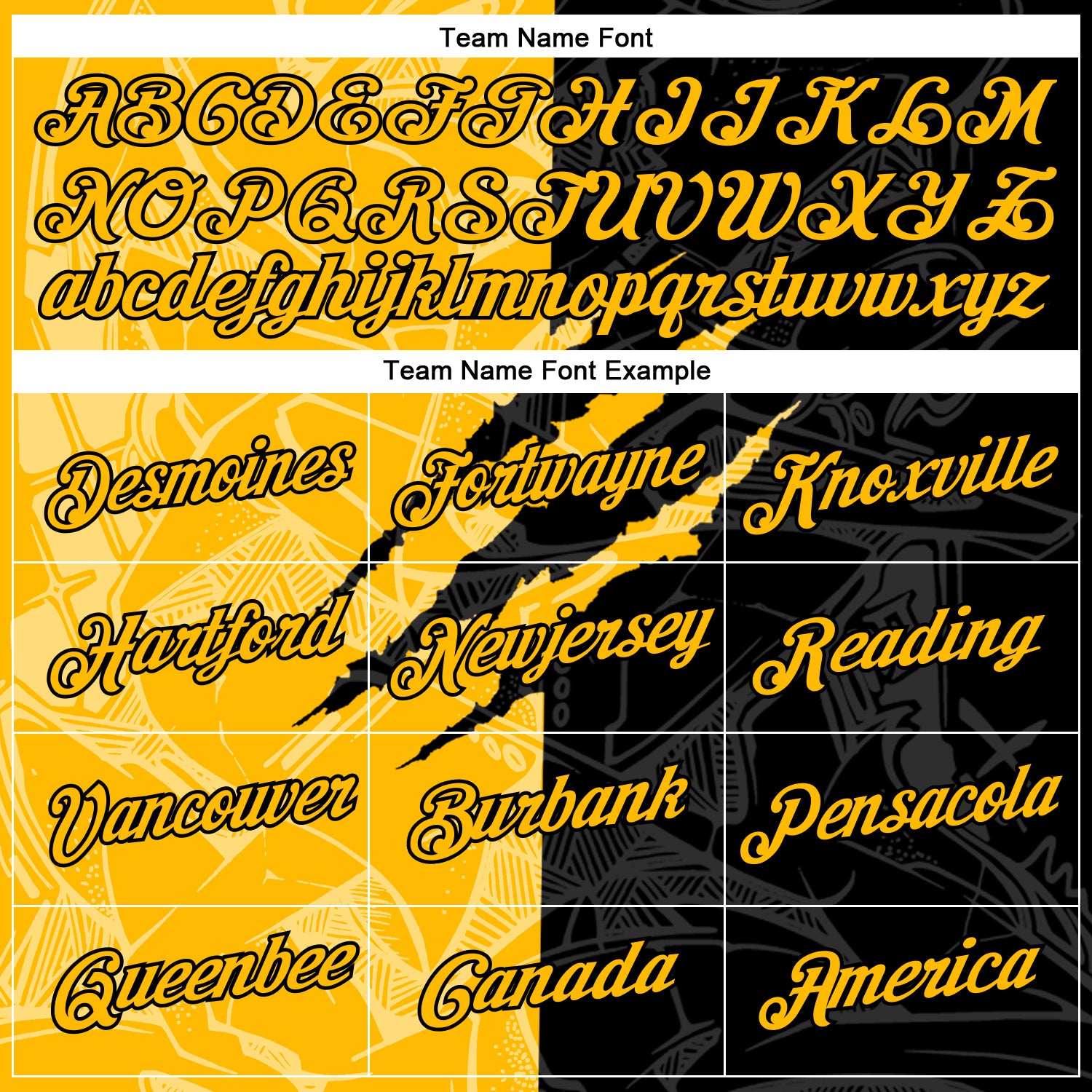 Custom Graffiti Pattern Gold-Black Scratch 3D Performance T-Shirt