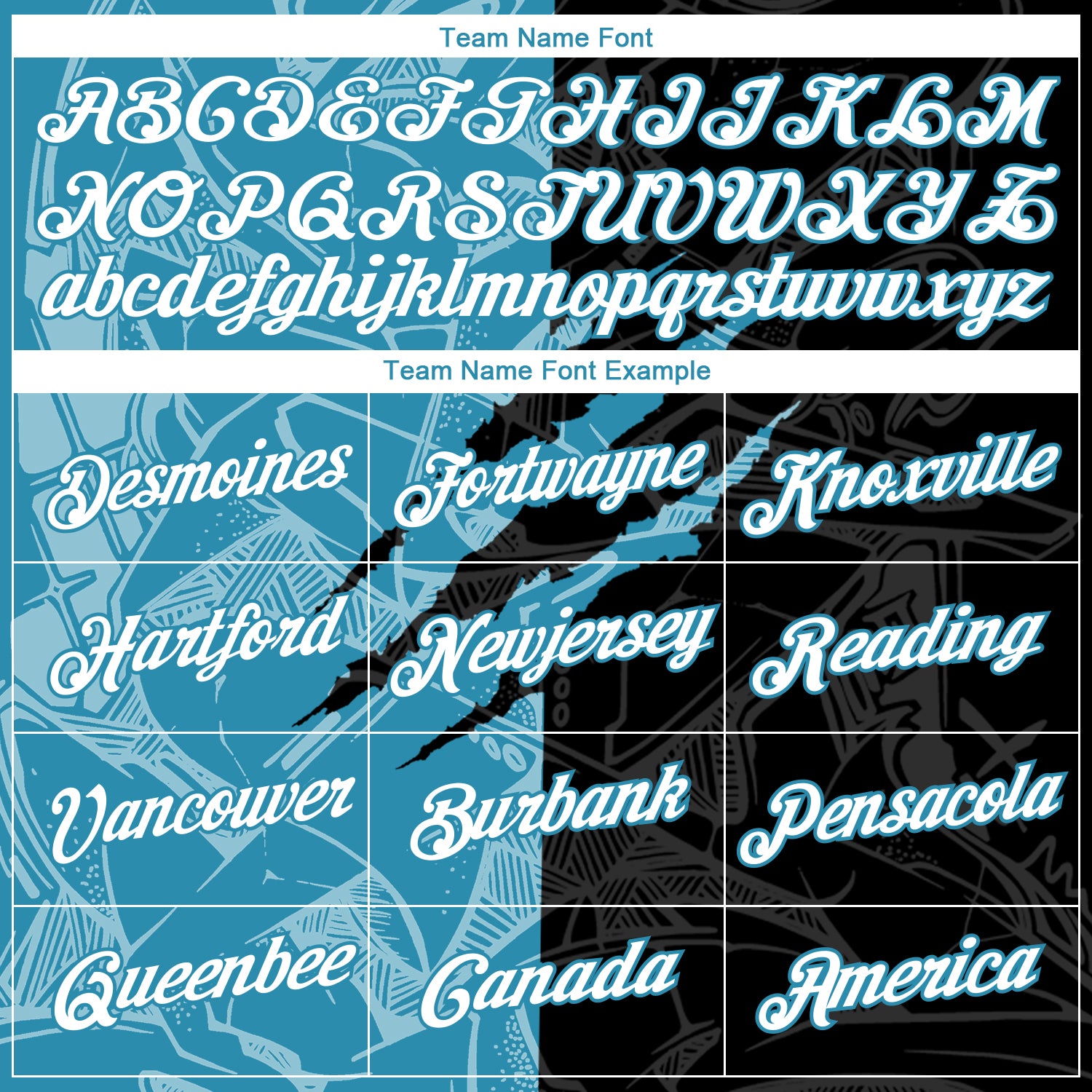 Custom Graffiti Pattern White Black-Panther Blue Scratch 3D Performance T-Shirt