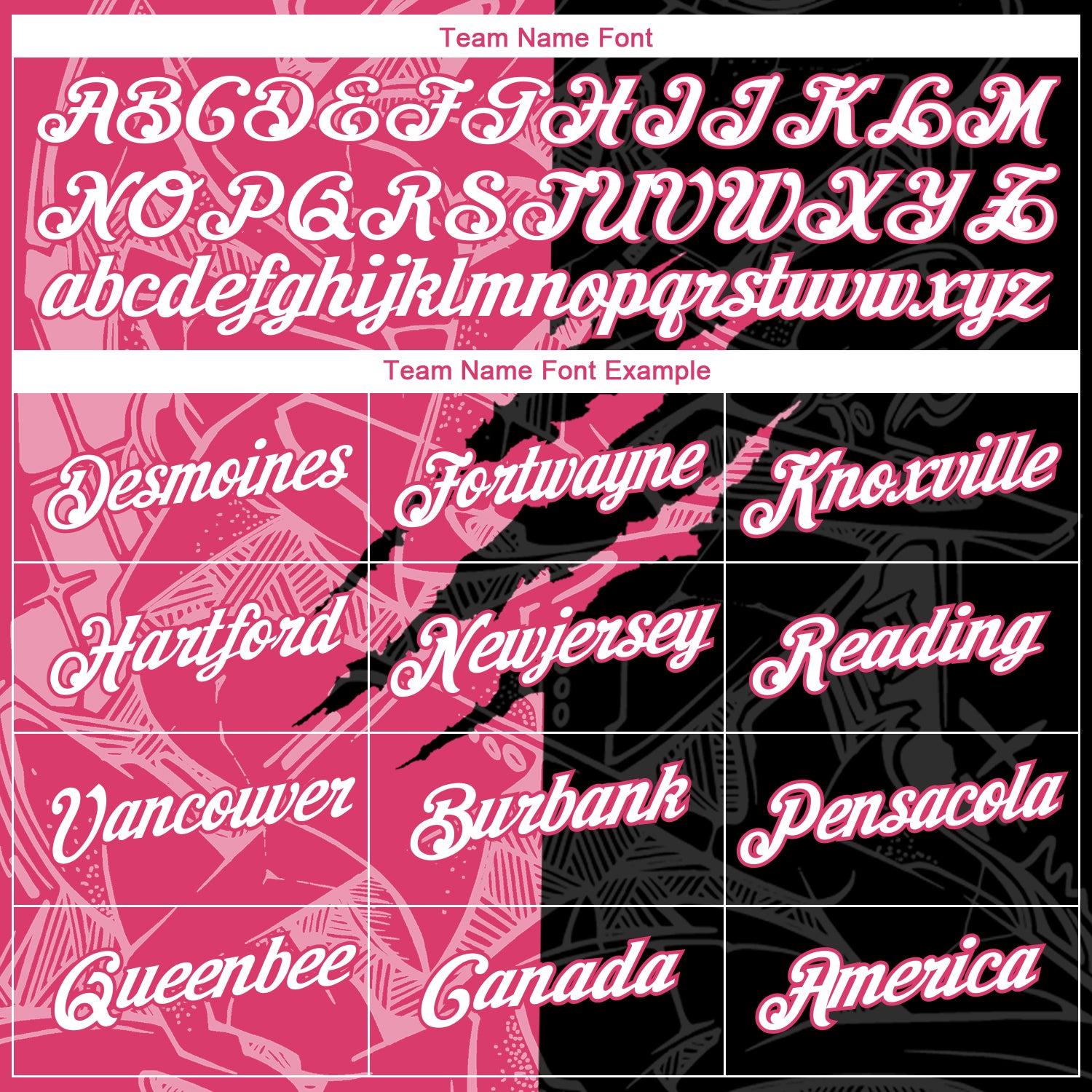 Custom Graffiti Pattern White Black-Neon Pink Scratch 3D Performance T-Shirt